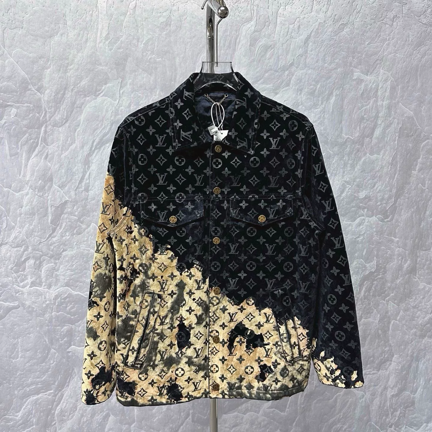 Louis Vuitton SS24 Fiery Cloud Denim Jacket