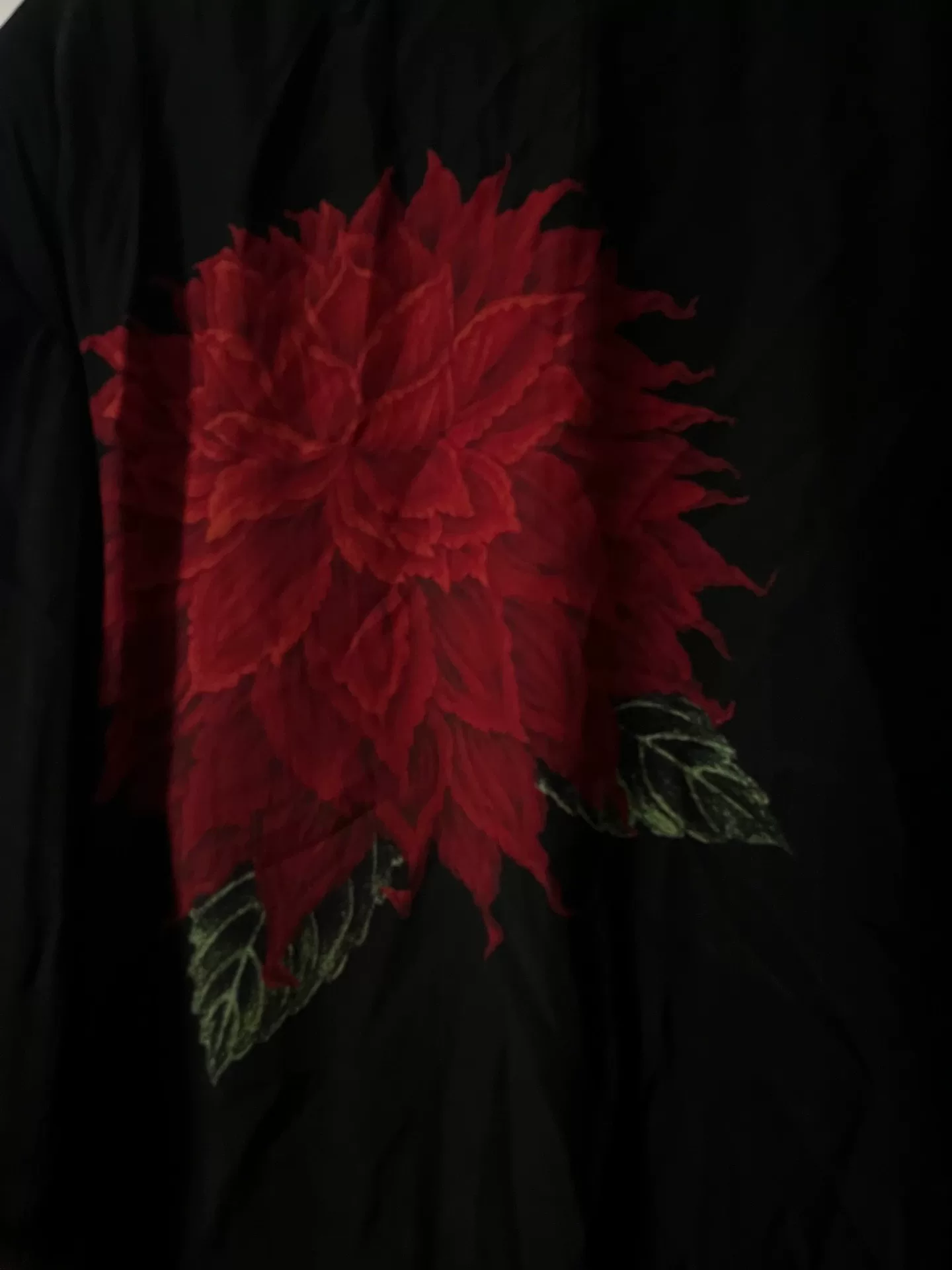 Yohji Yamamoto 22ss Dahlia Silk Blazer — back