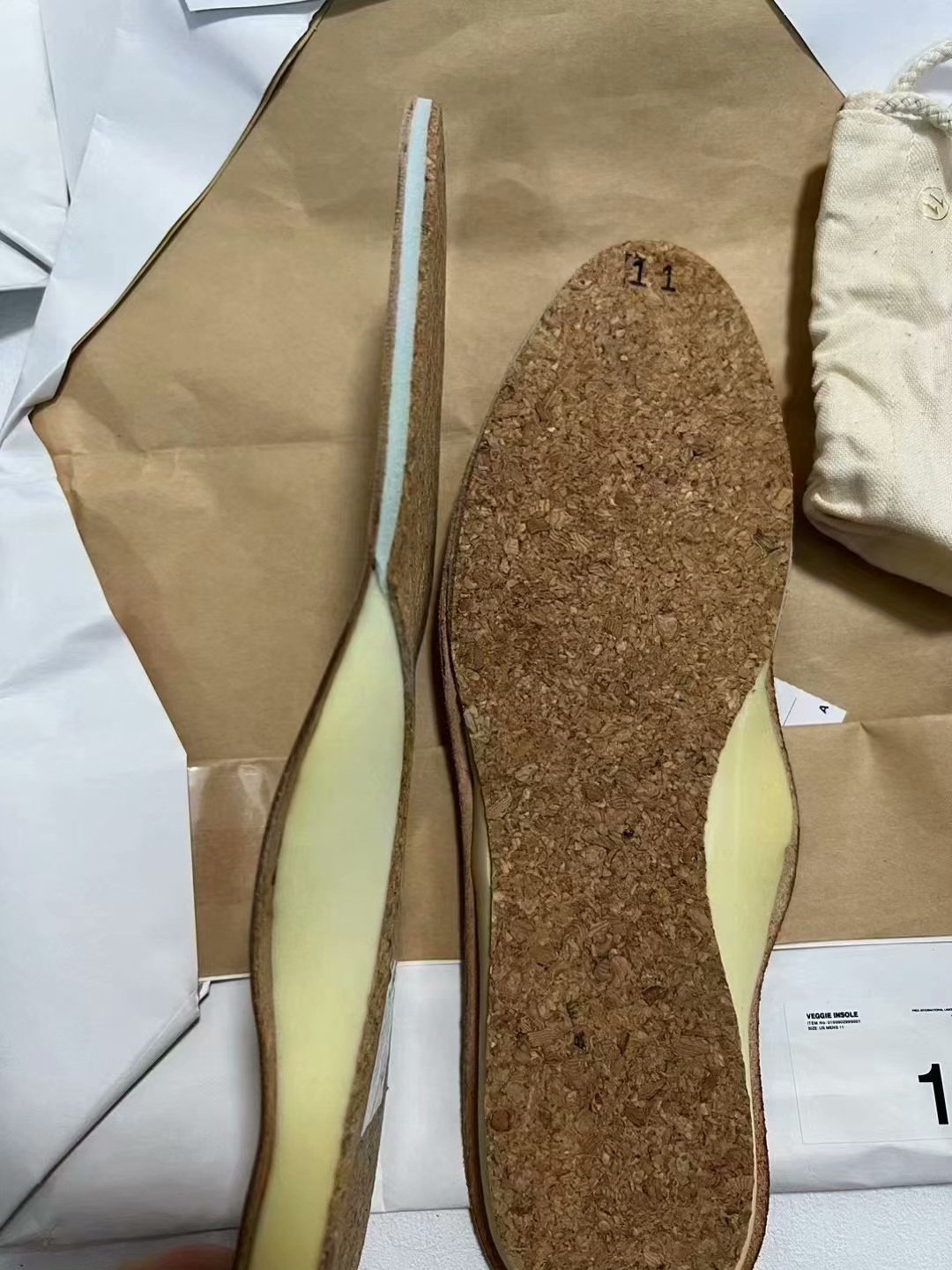 visvim Veggie Insole — detail
