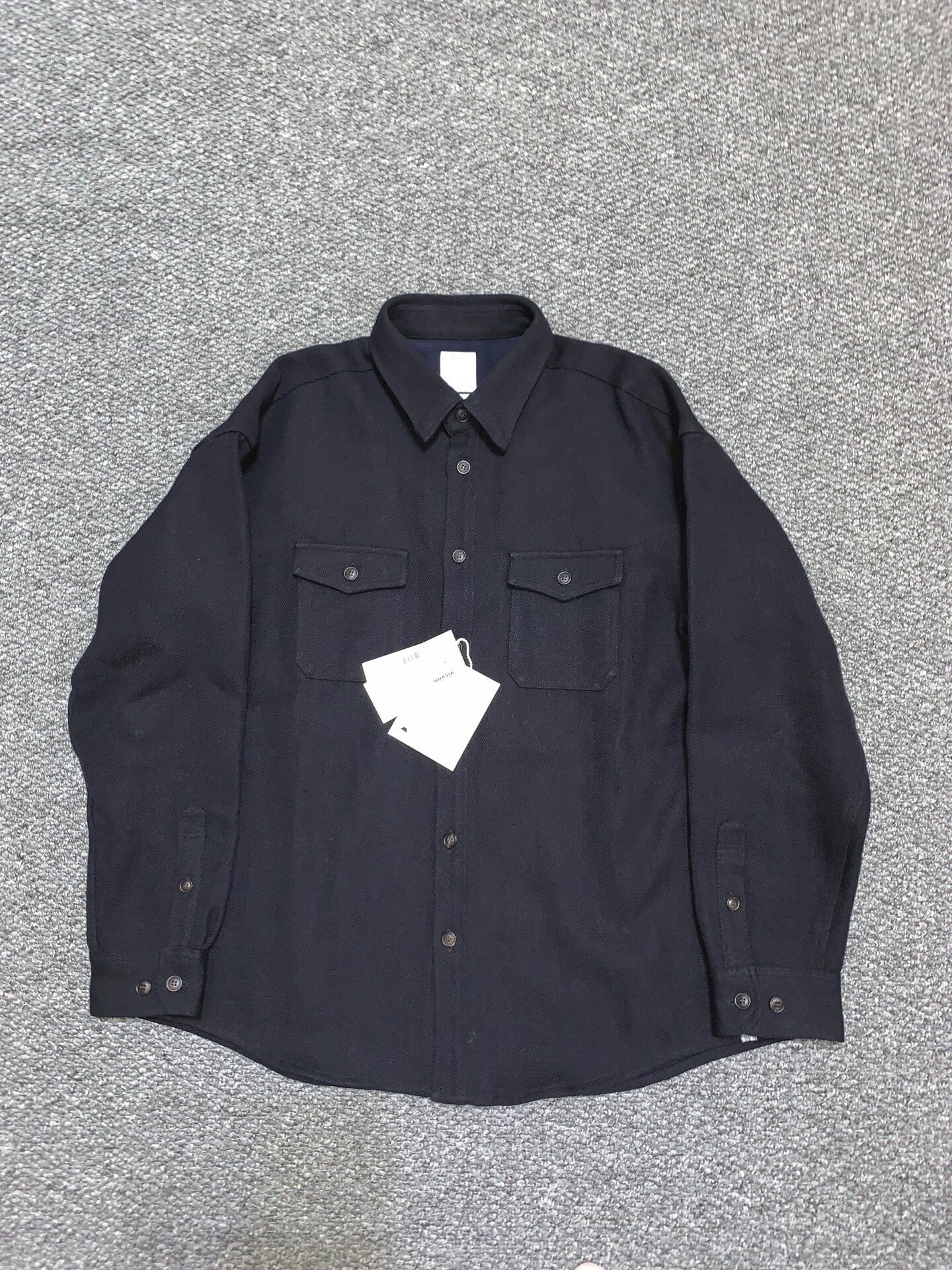 visvim Wool Linen Lumber Shirt