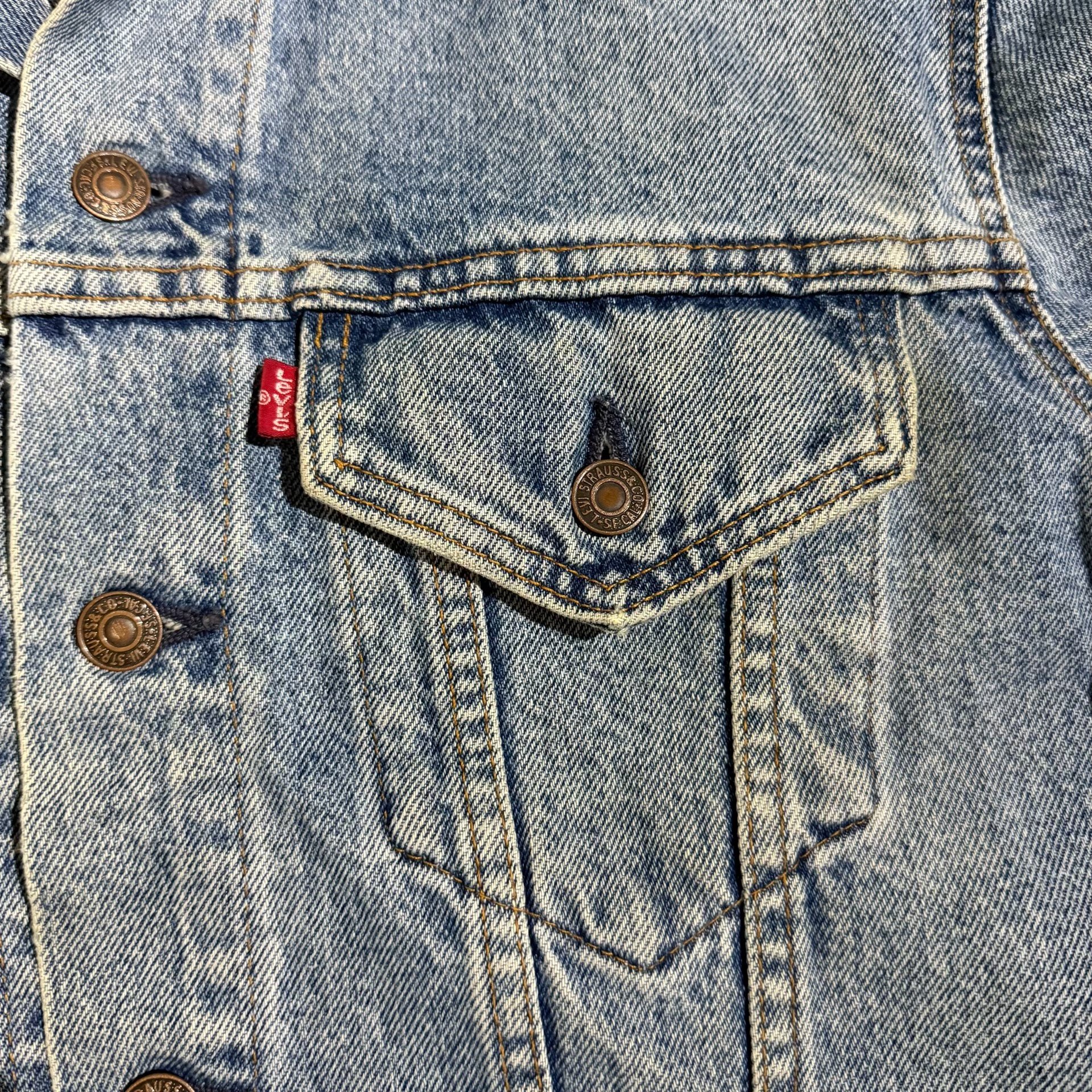 Levi's LVC70505 Denim Jacket — back