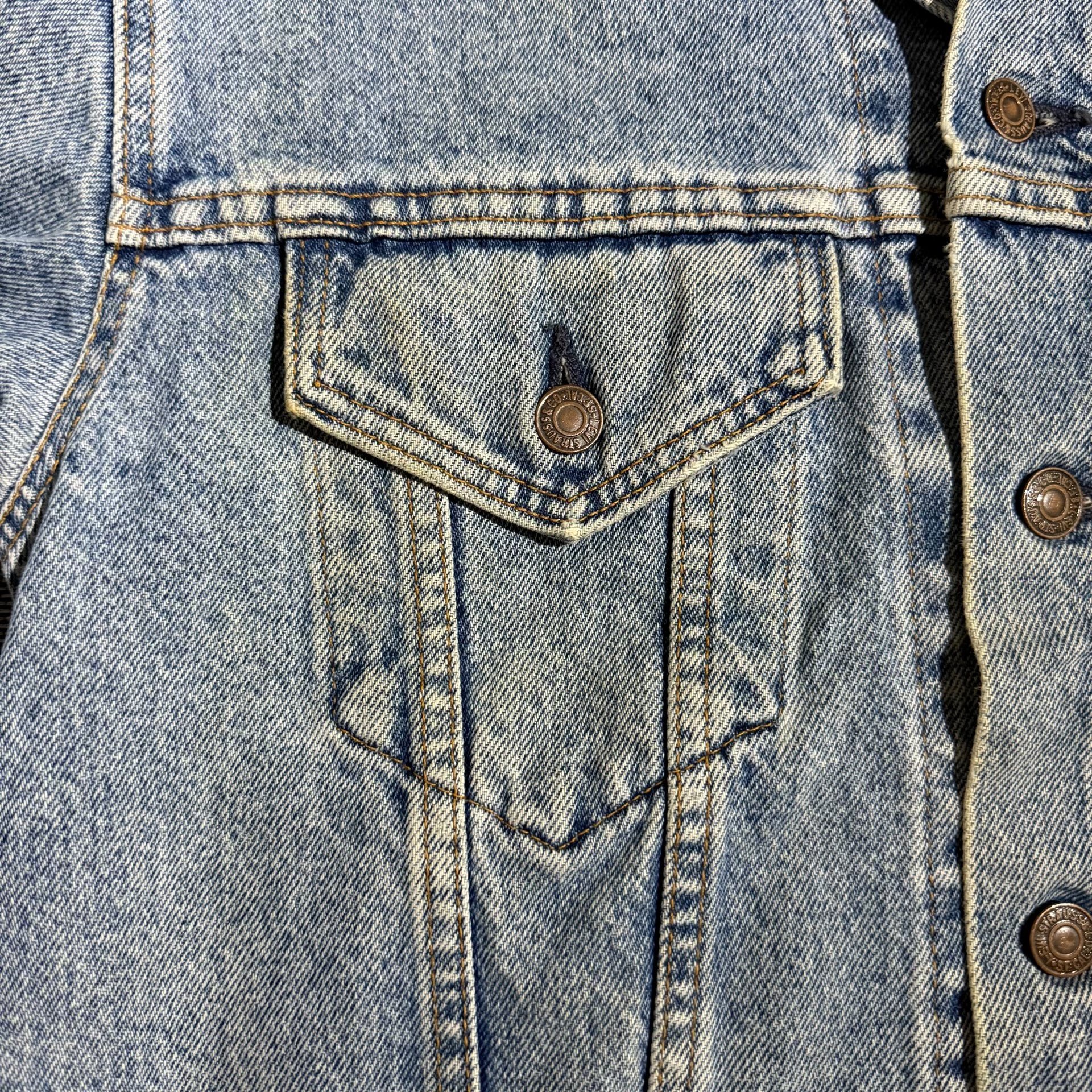 Levi's LVC70505 Denim Jacket — label
