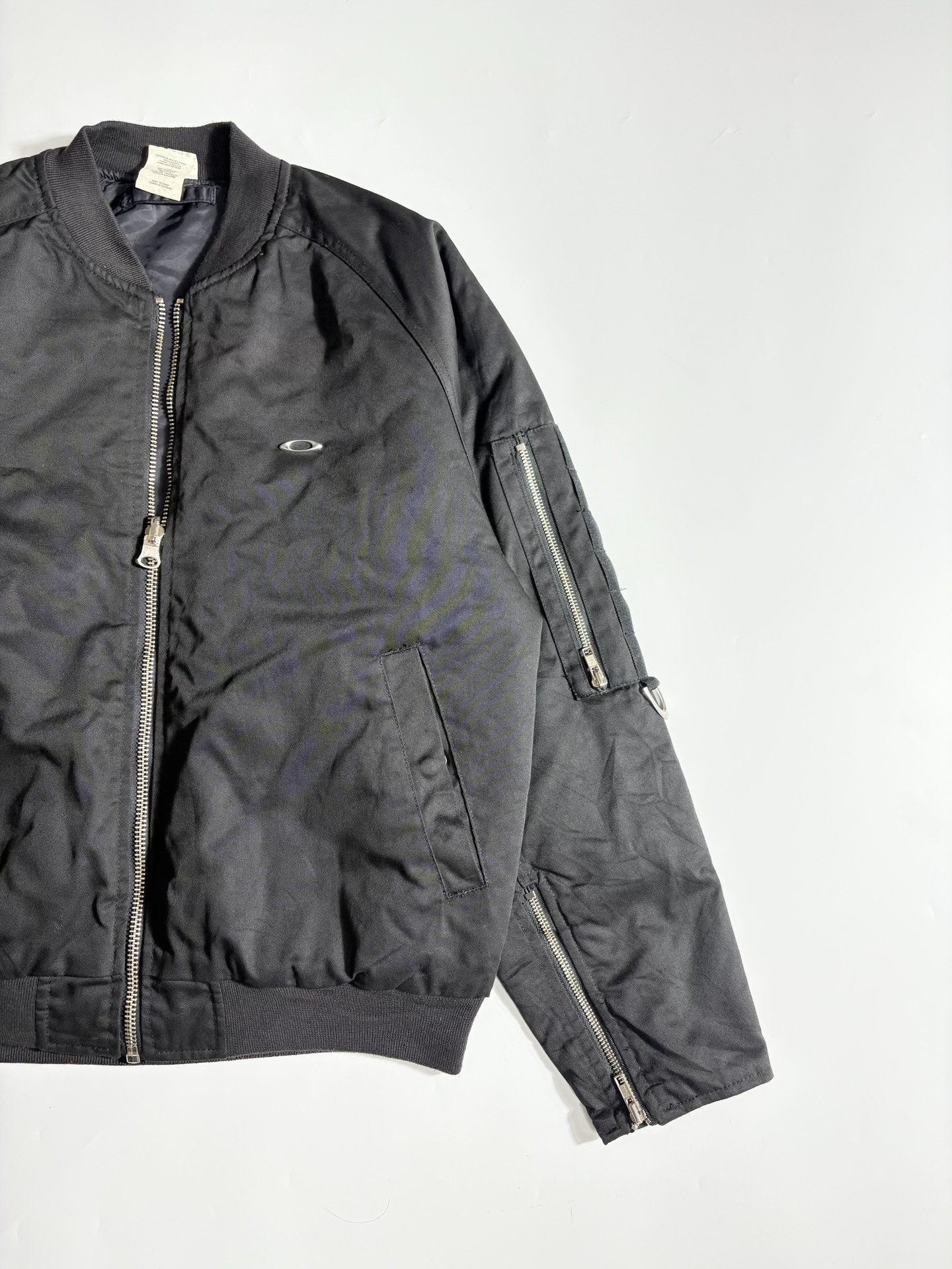Oakley Bomber Reversible Baseball Jacket — front