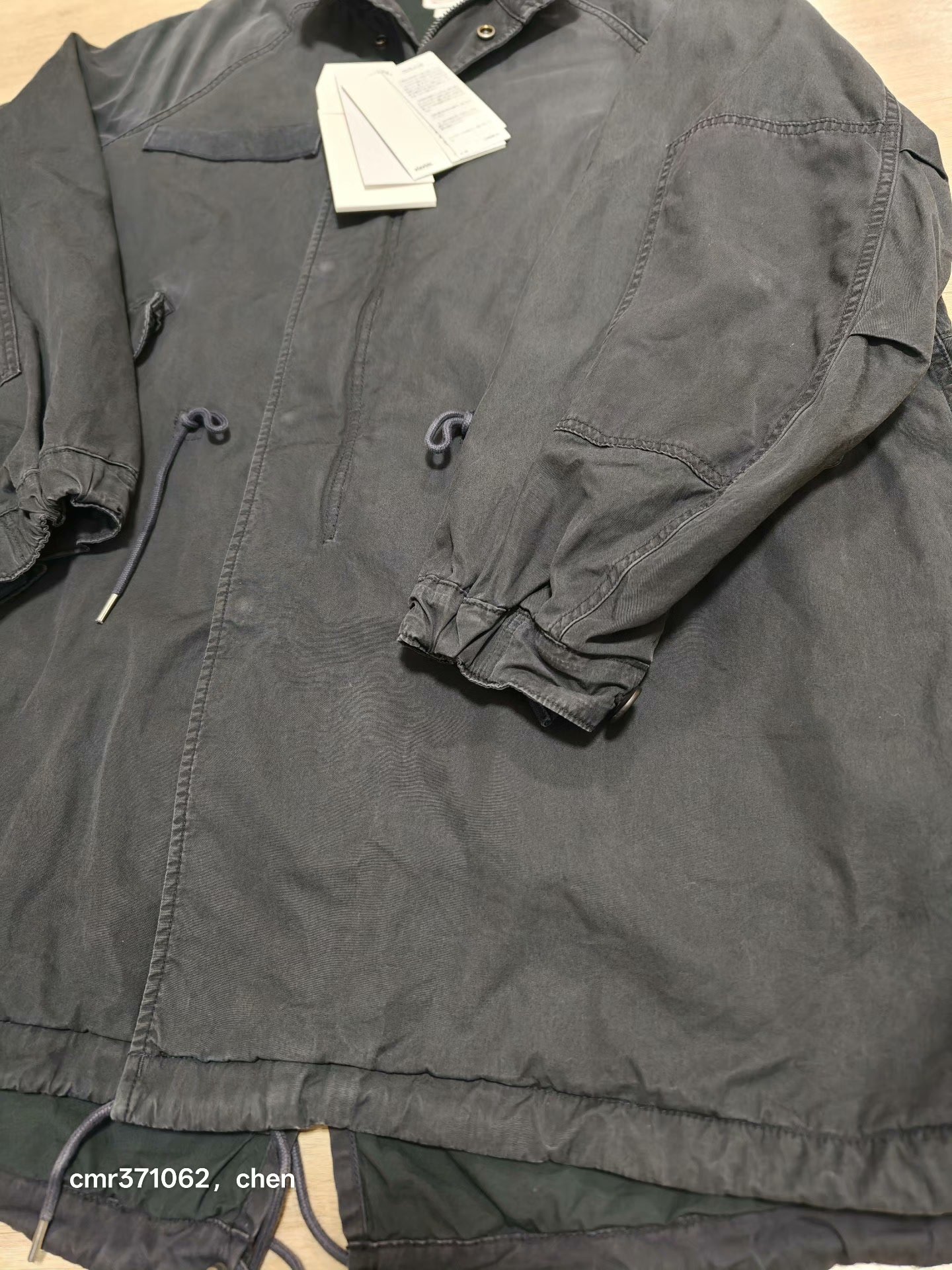 VISVIM 23AW SPOT SIX-FIVE FISHTAIL PARKA — back
