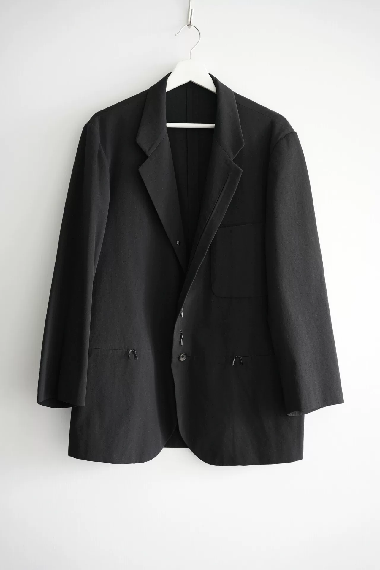 Yohji Yamamoto 01SS Waterdrop Zip Blazer