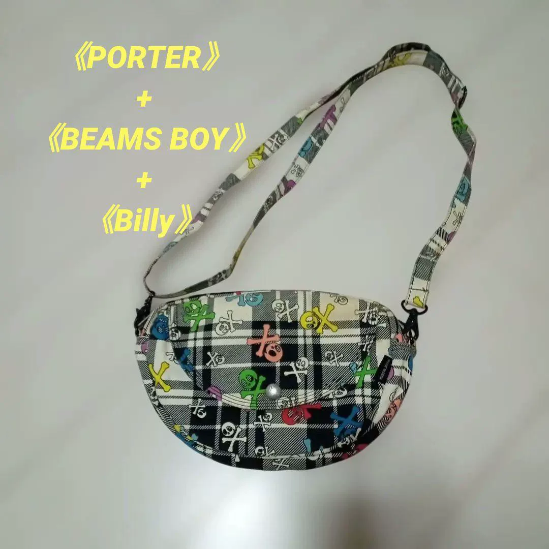 PORTER x BEAMS BOY x Billy Crossbody Bag