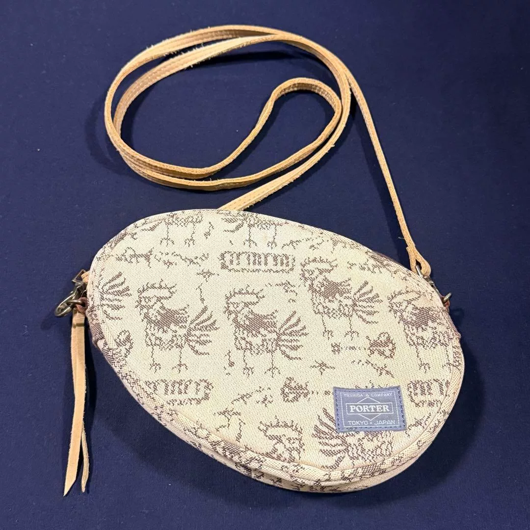 PORTER x BEAMS BOY Oval Shoulder Bag