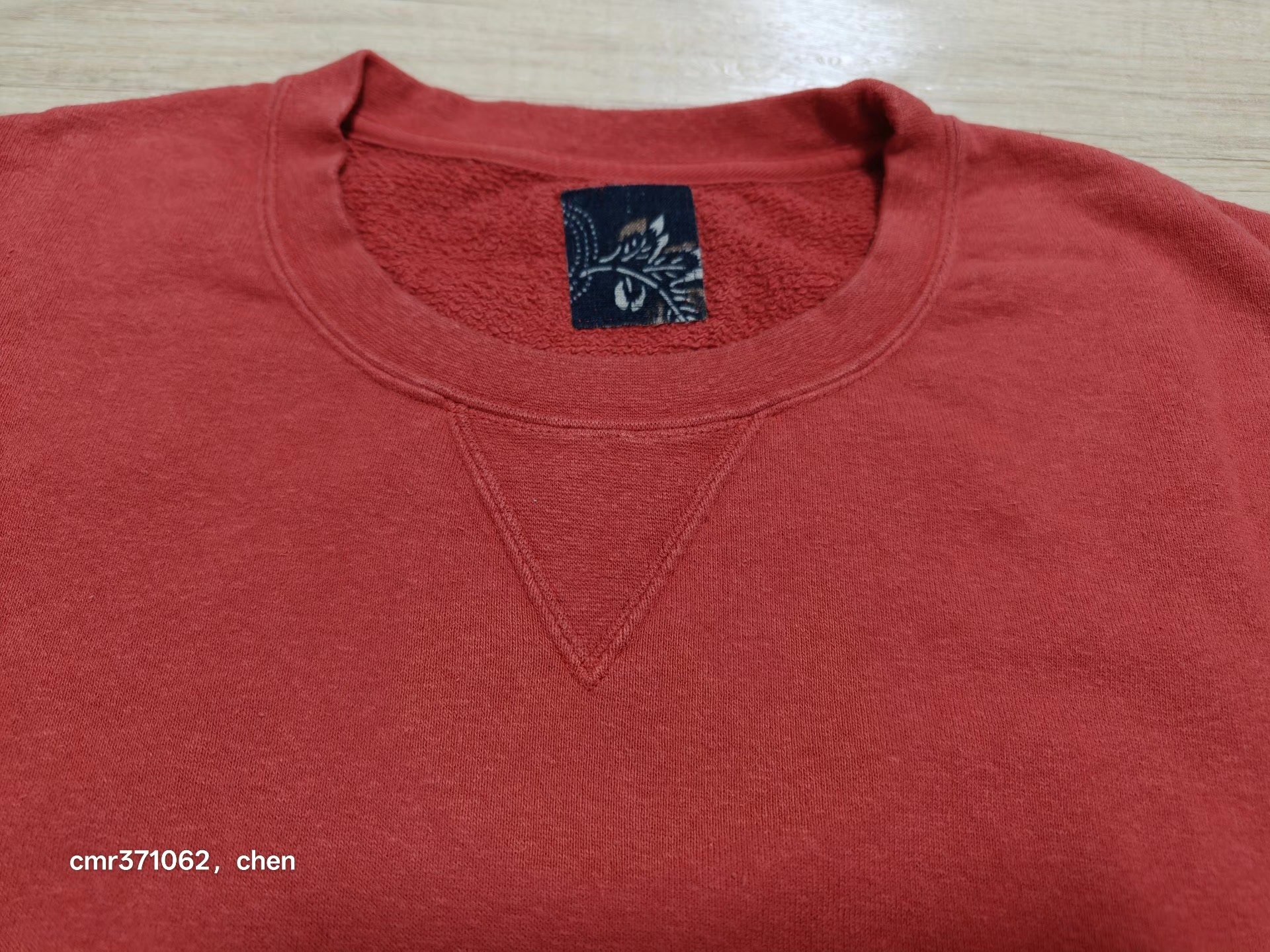 VISVIM 21 AMPLUS 3/4 Loose Sweatshirt — back