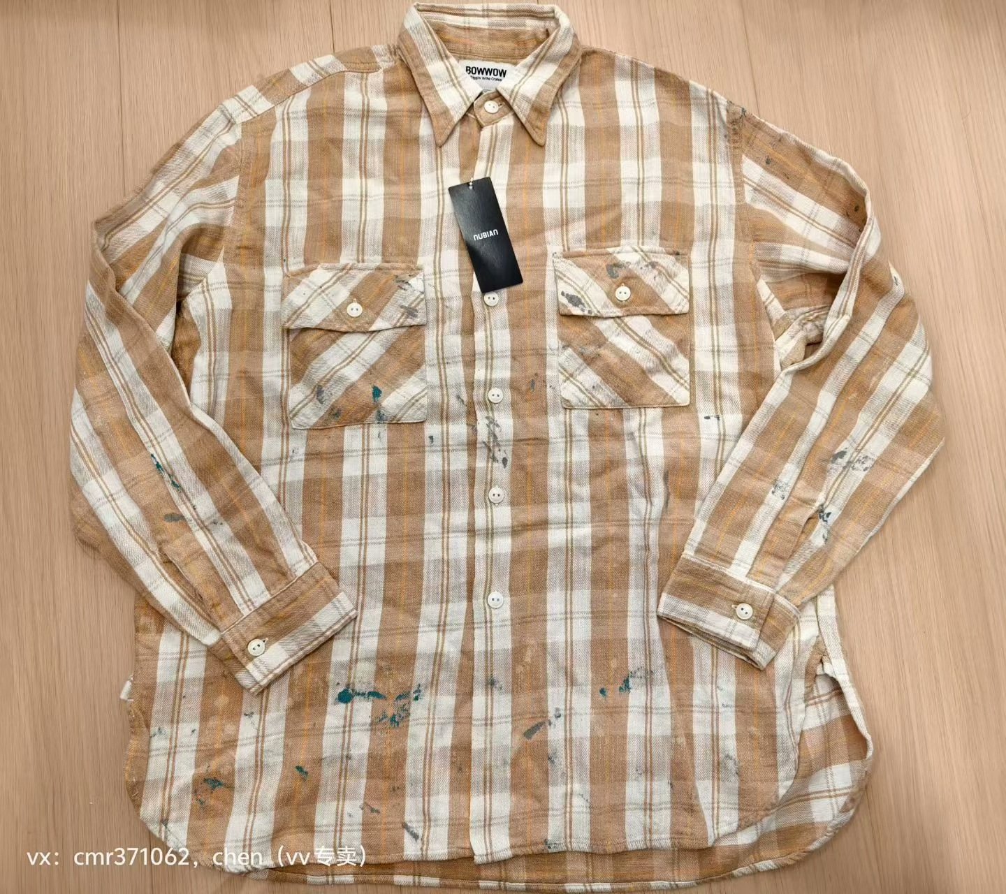 Bow Wow Painted Painter Flannel Shirt