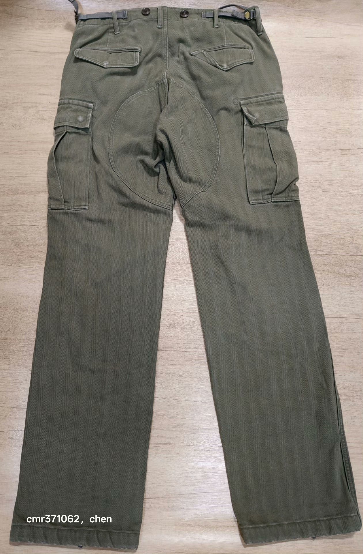 VISVIM 17AW Eiger Sanction Herringbone Pants — label