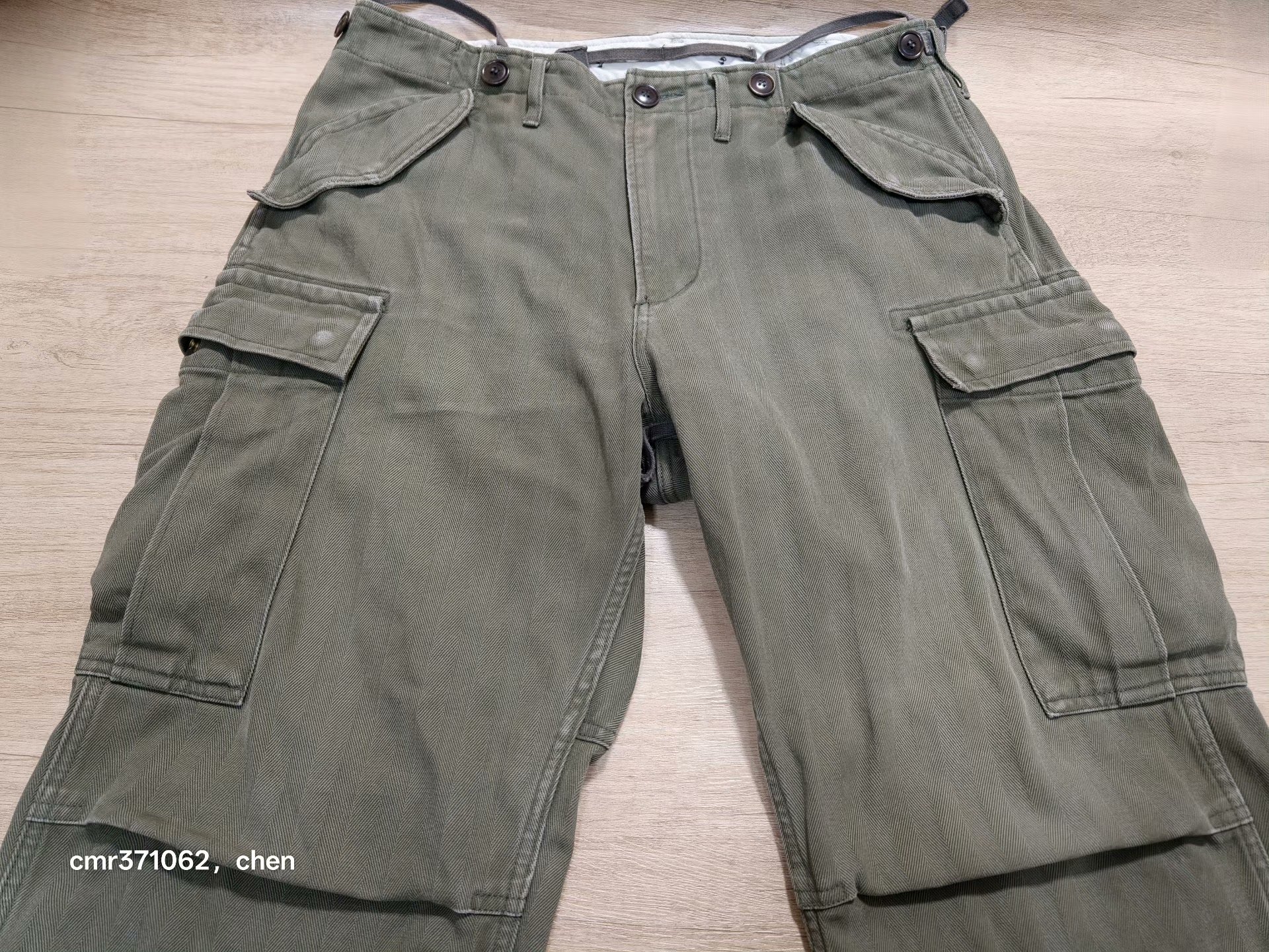 VISVIM 17AW Eiger Sanction Herringbone Pants — front