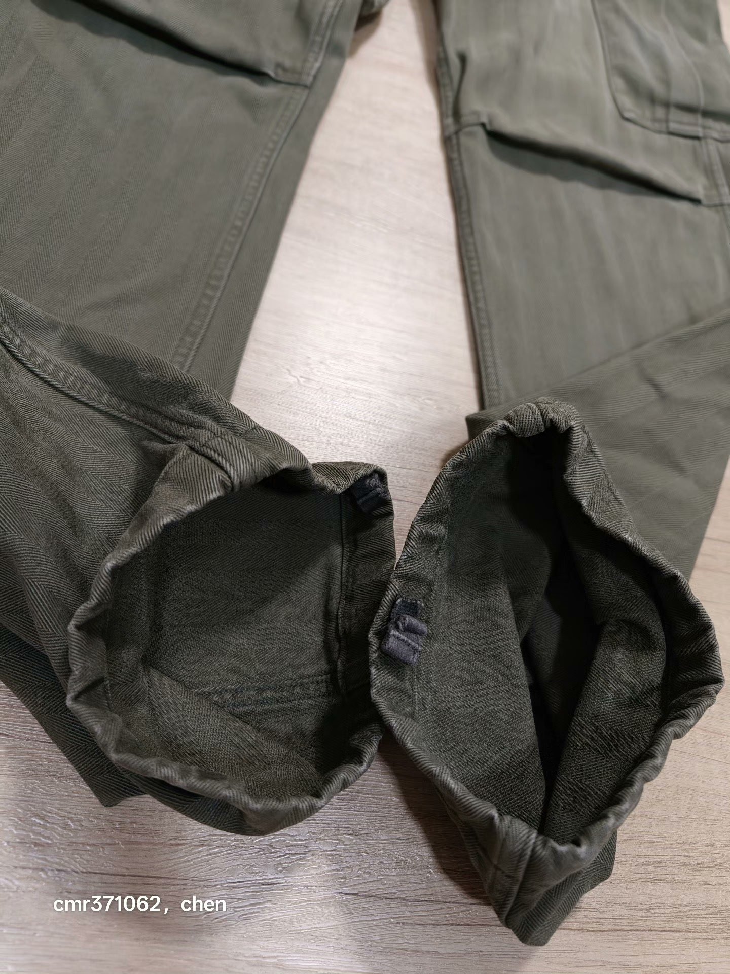 VISVIM 17AW Eiger Sanction Herringbone Pants — back