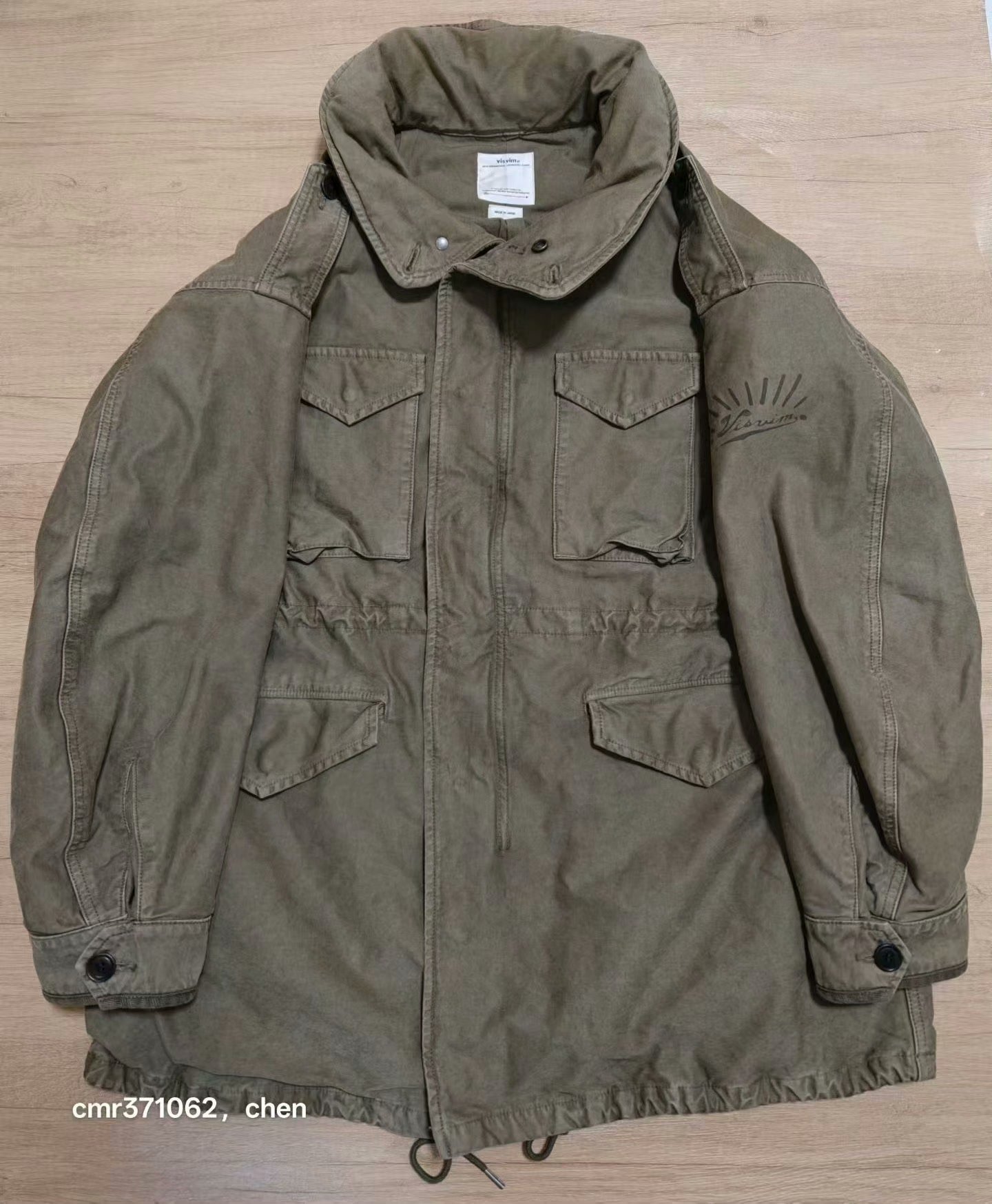 visvim 20SS Bickle Damaged Jacket
