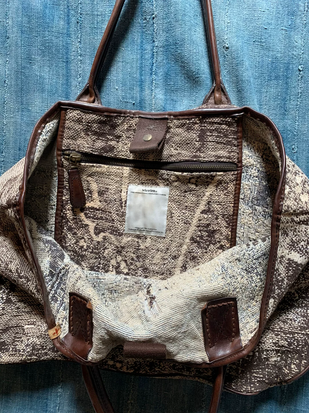 Visvim Maire Tote L 2013 — back
