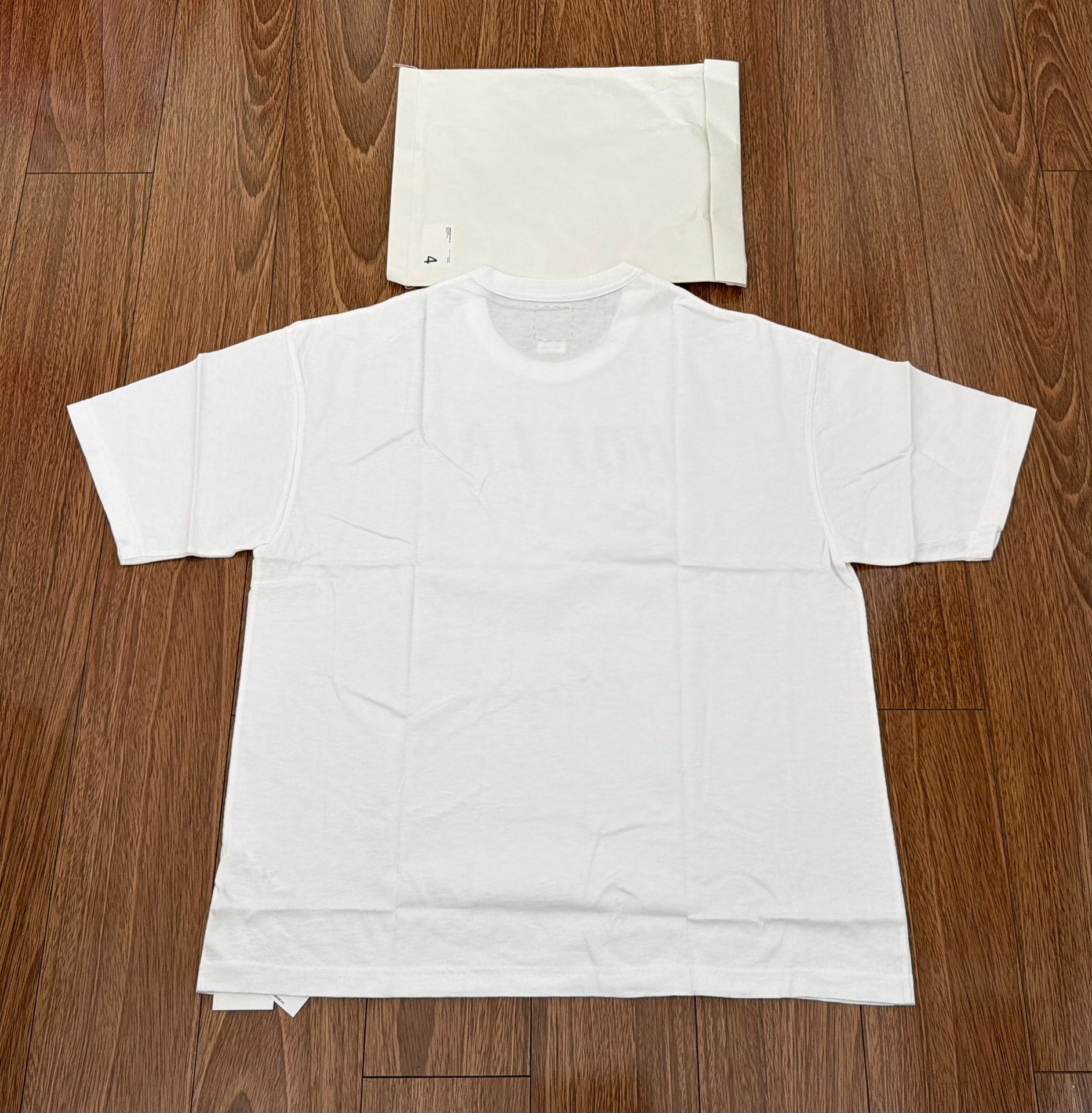 VISVIM JUMBO TEE S/S HOT LAP — front