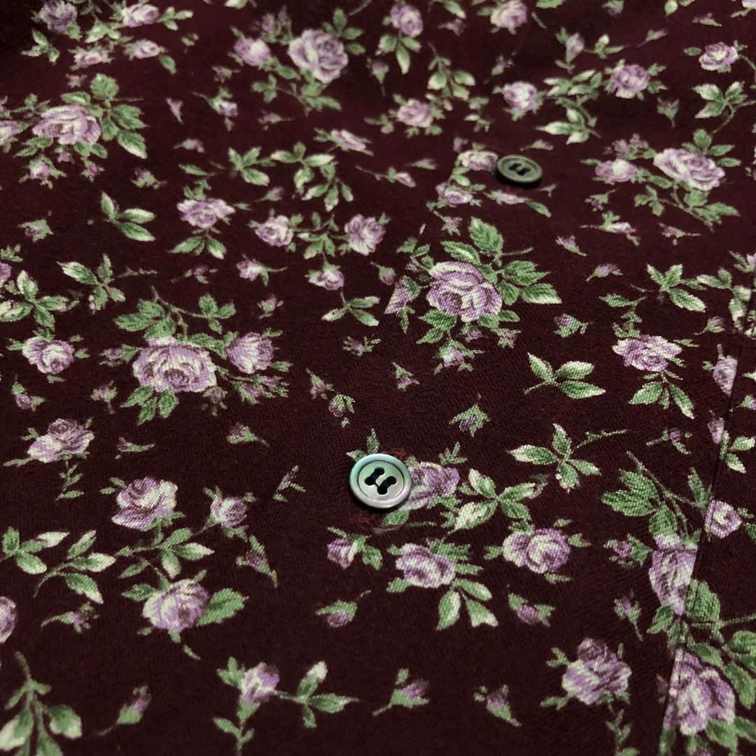 Comme des Garçons 1998 AW Floral Shirt — label