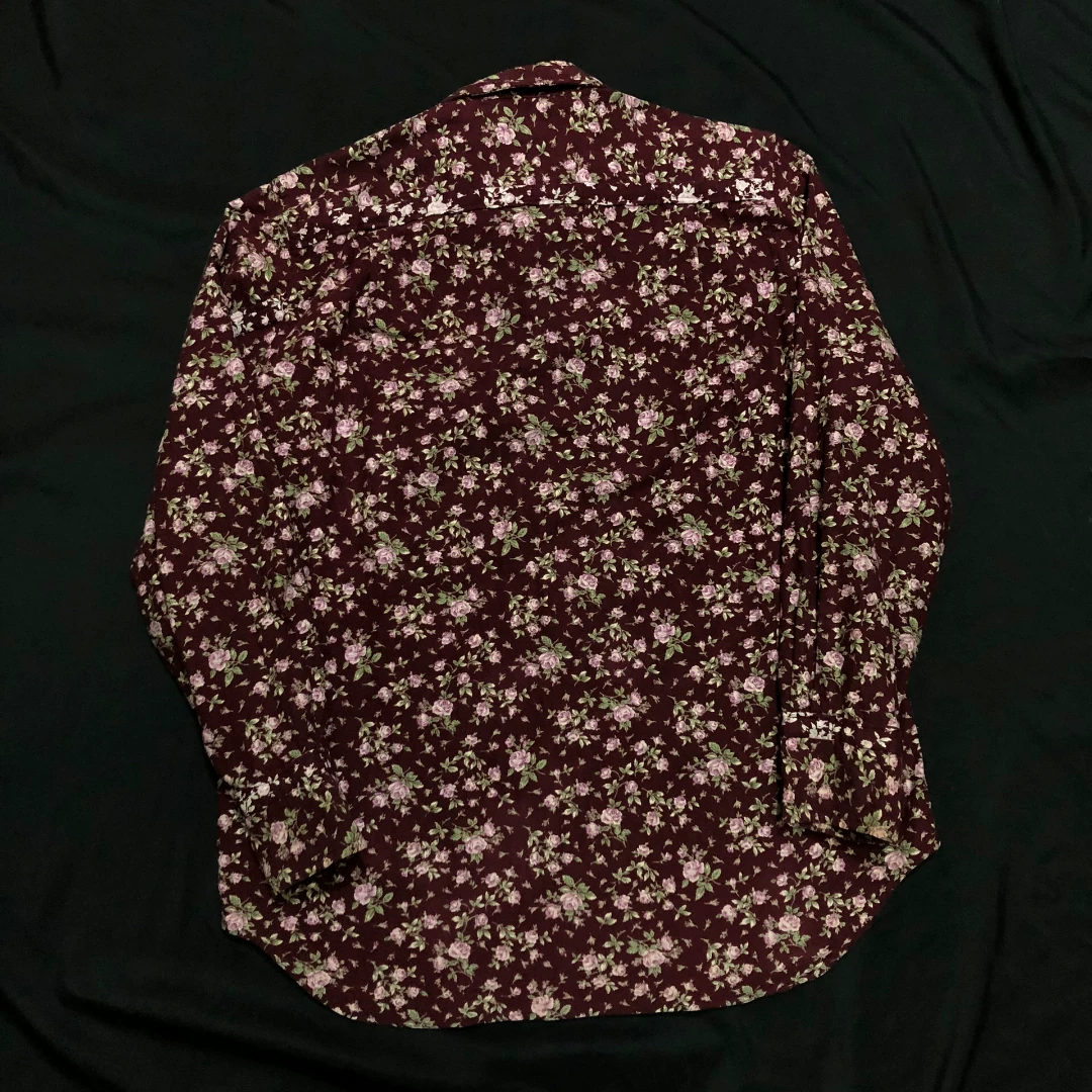 Comme des Garçons 1998 AW Floral Shirt — back
