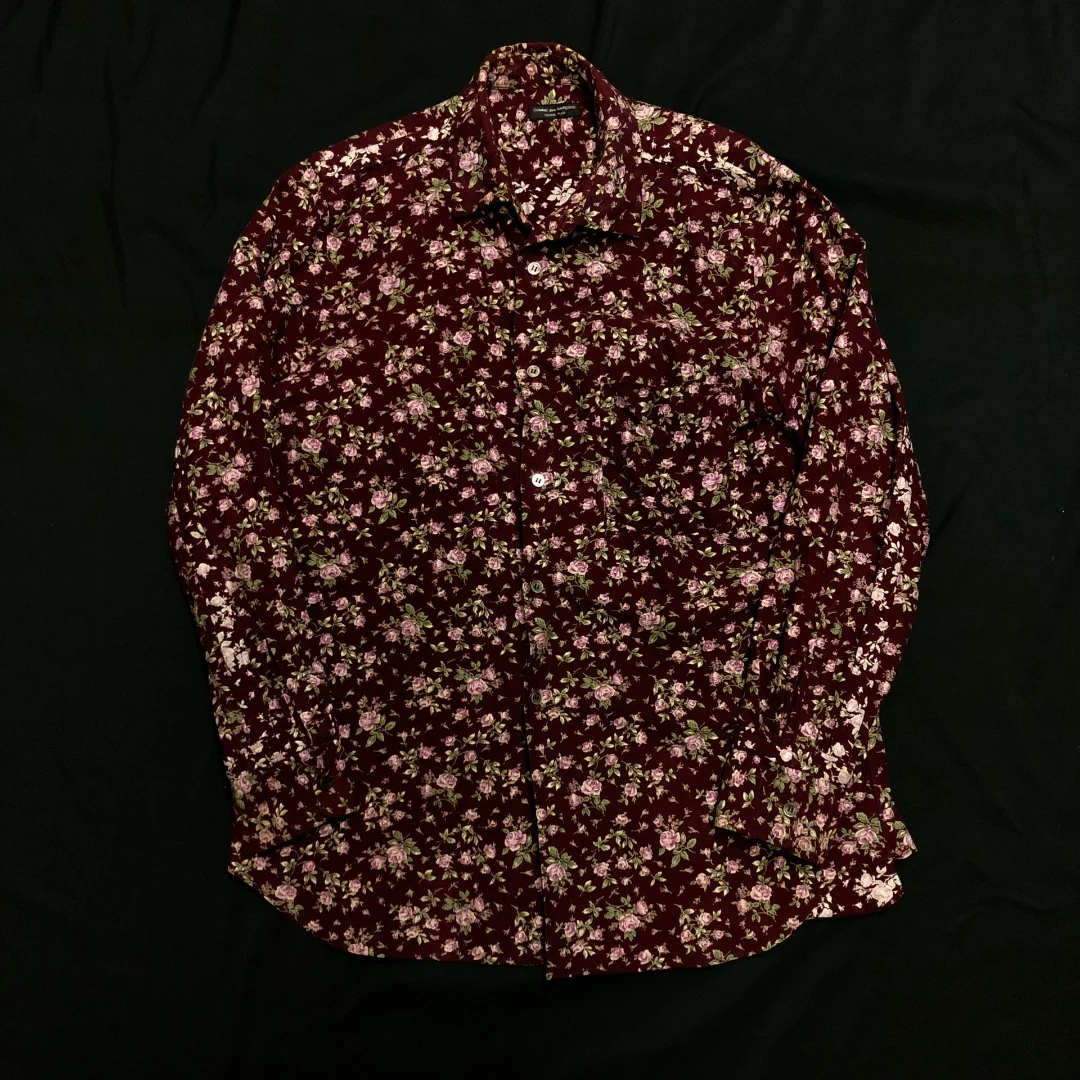 Comme des Garçons 1998 AW Floral Shirt — front