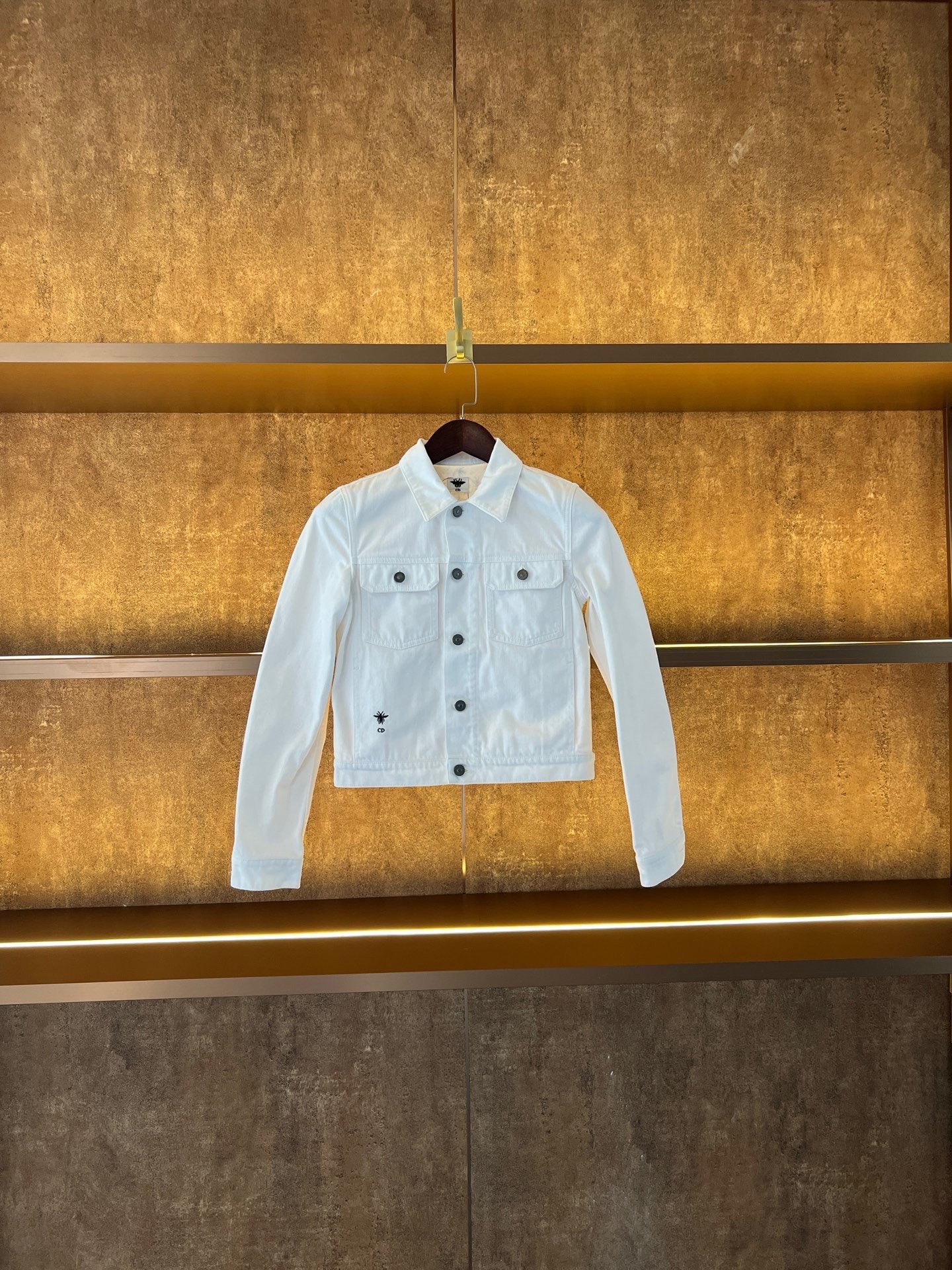 Dior Floral Denim Jacket — front