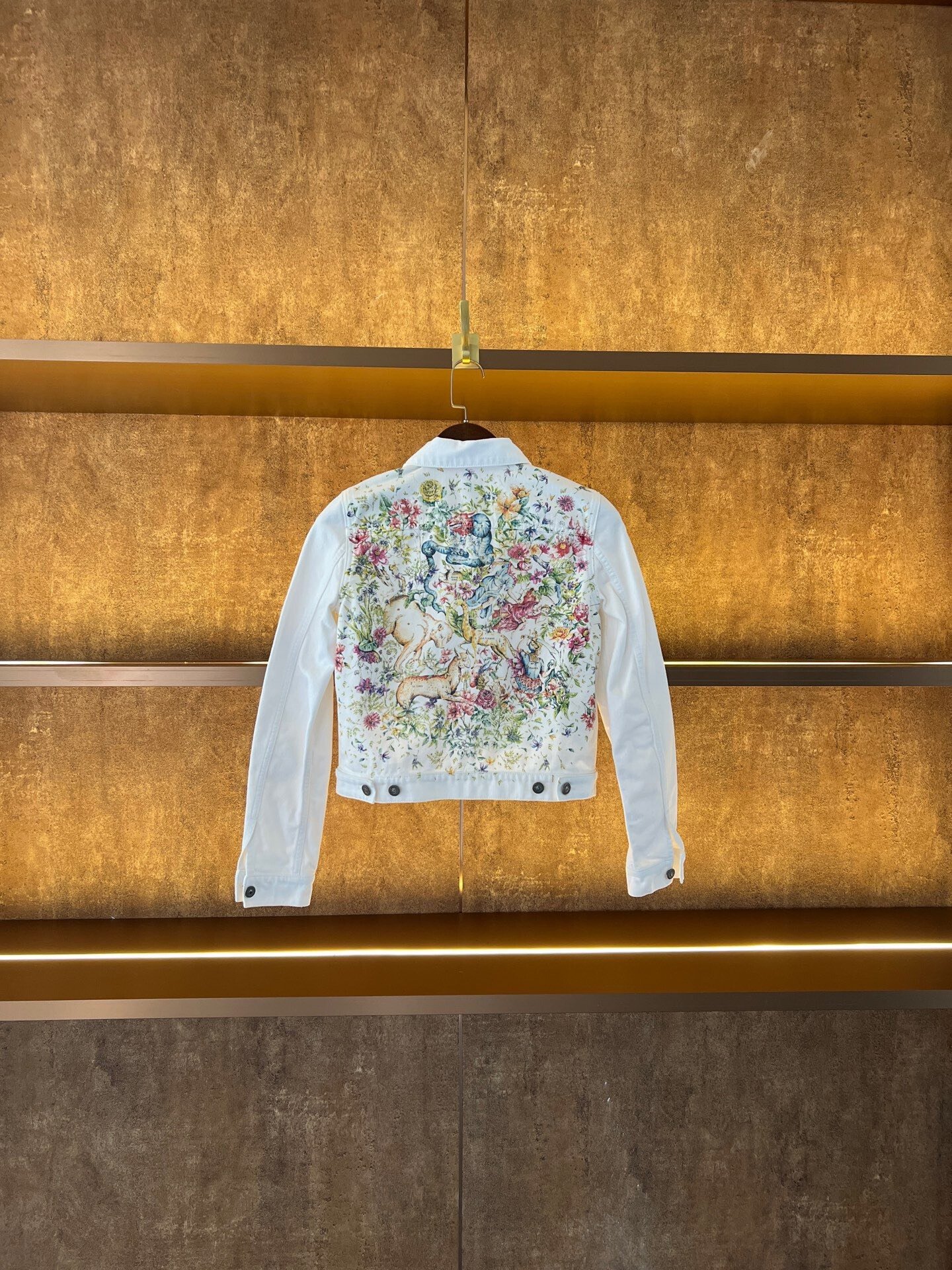Dior Floral Denim Jacket