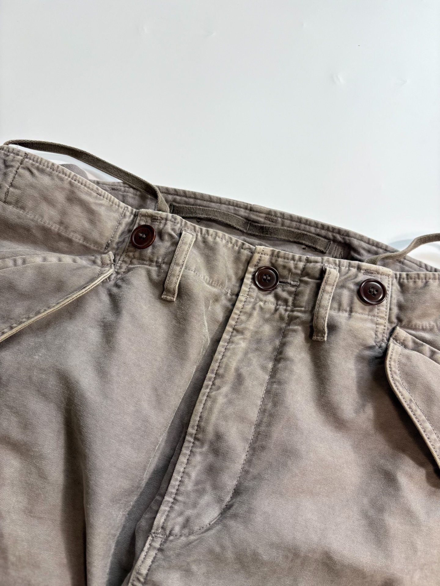 VISVIM EIGER SANCTION SHORTS — back
