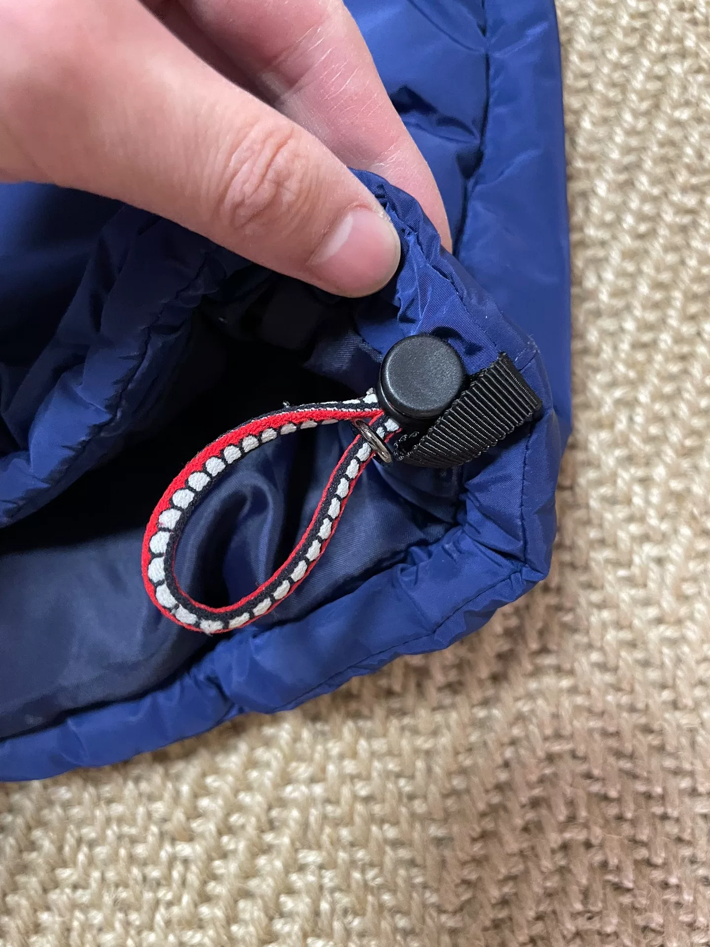 OriginalFake 11AW Mountain Puff Parka — label