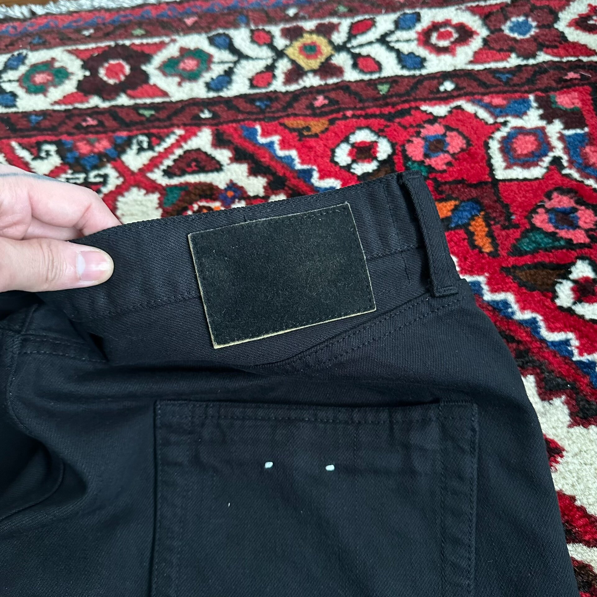 VISVIM 21AW OVERDYE SPOT Jeans — back