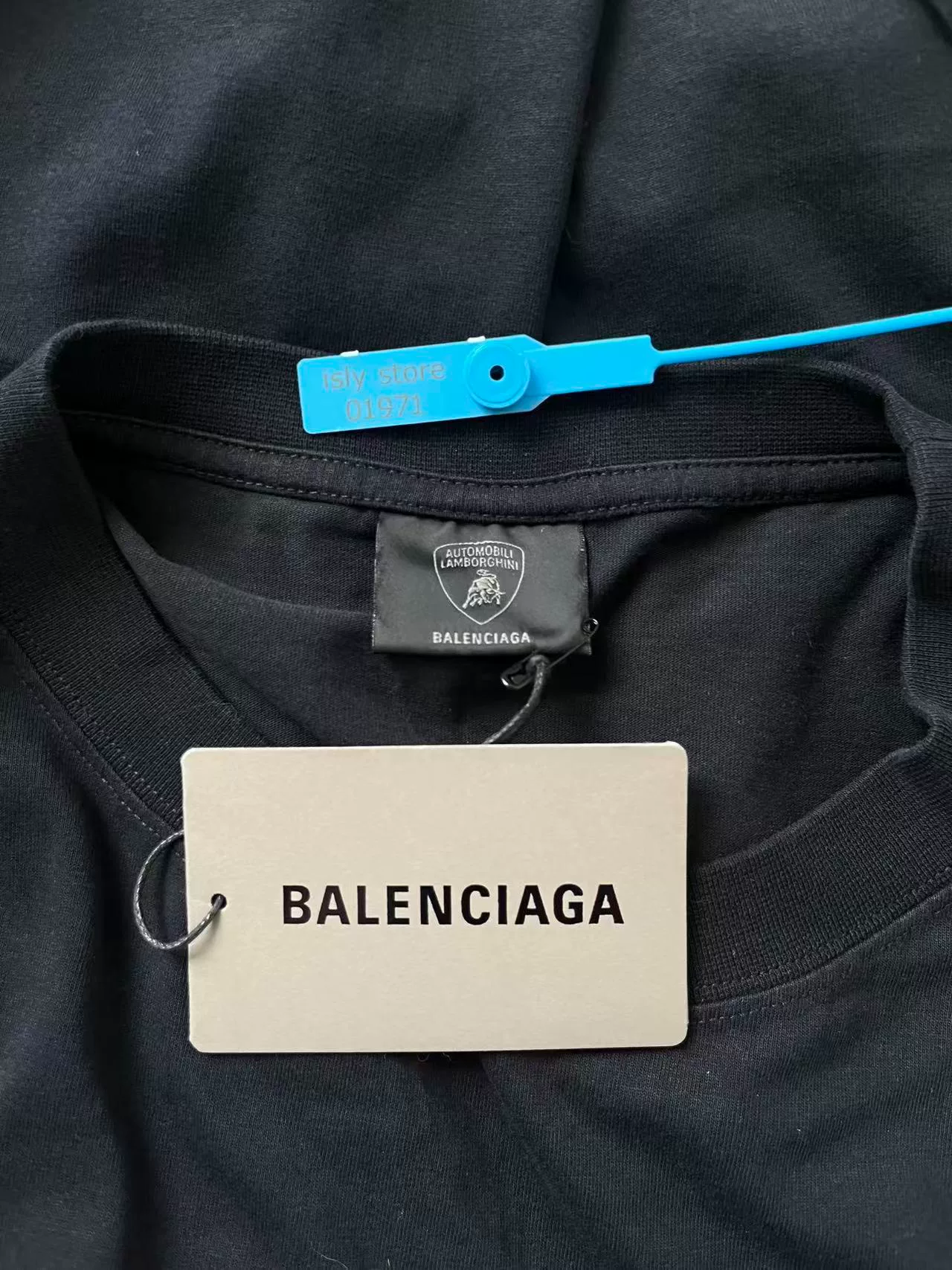 Balenciaga x Lamborghini Short Sleeve T-shirt — back