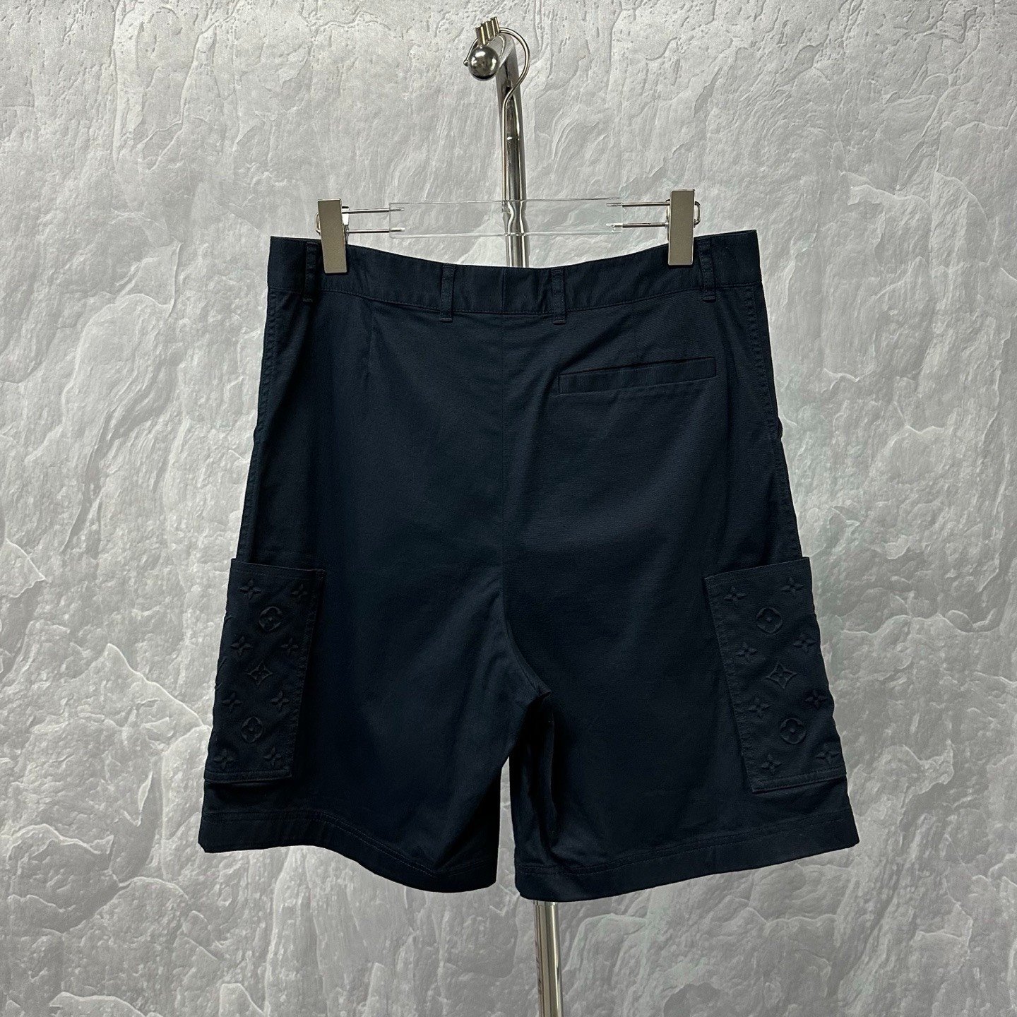 Louis Vuitton FW25 Embossed Pocket Shorts — back
