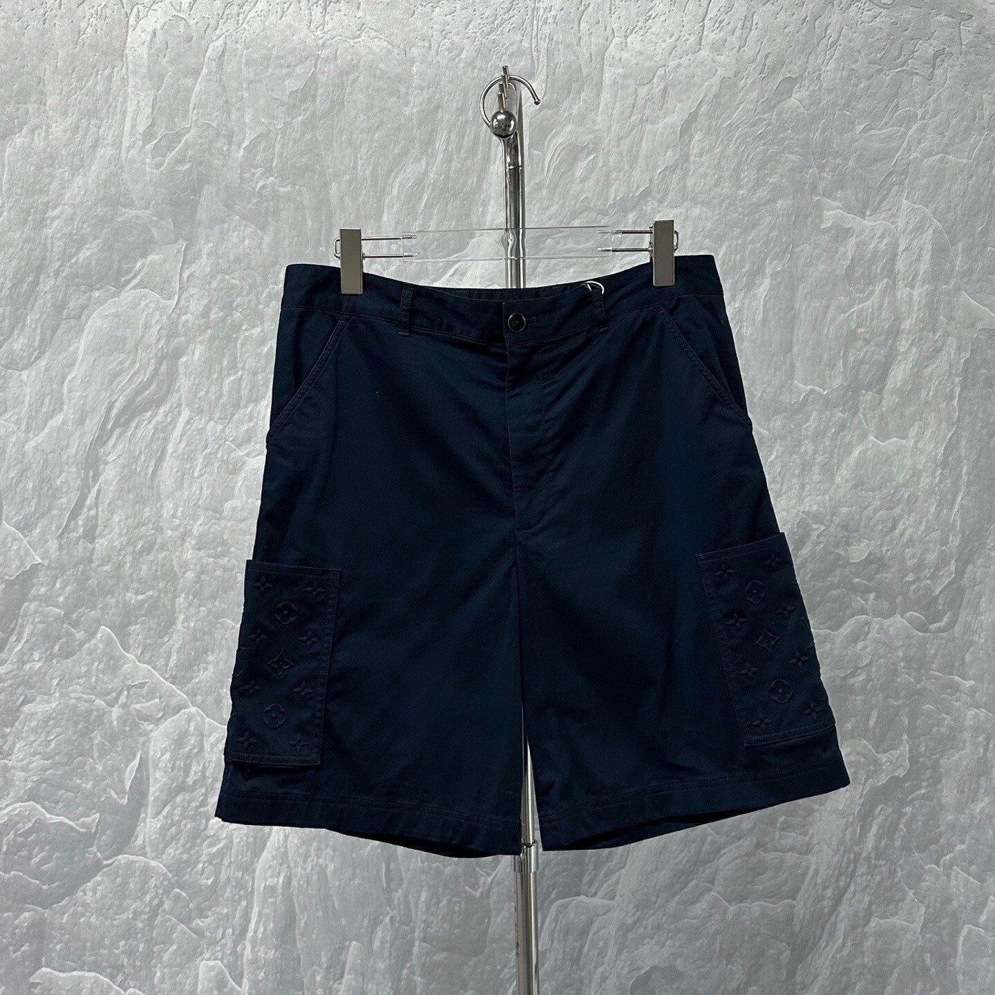 Louis Vuitton FW25 Embossed Pocket Shorts
