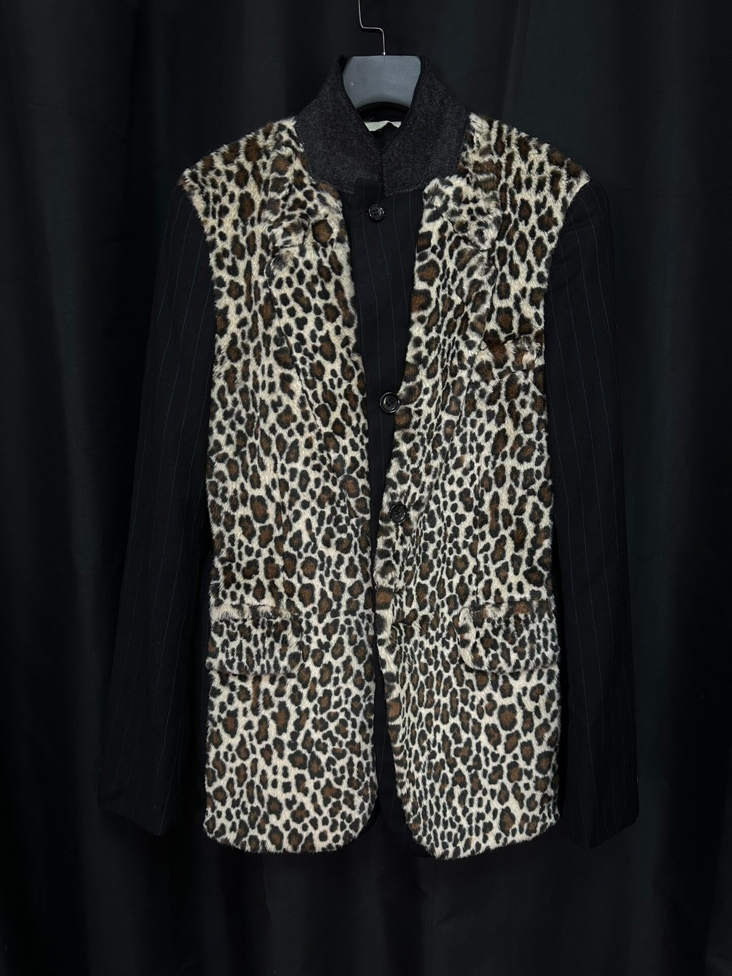 Comme des Garçons 09AW Leopard Runway Coat — front