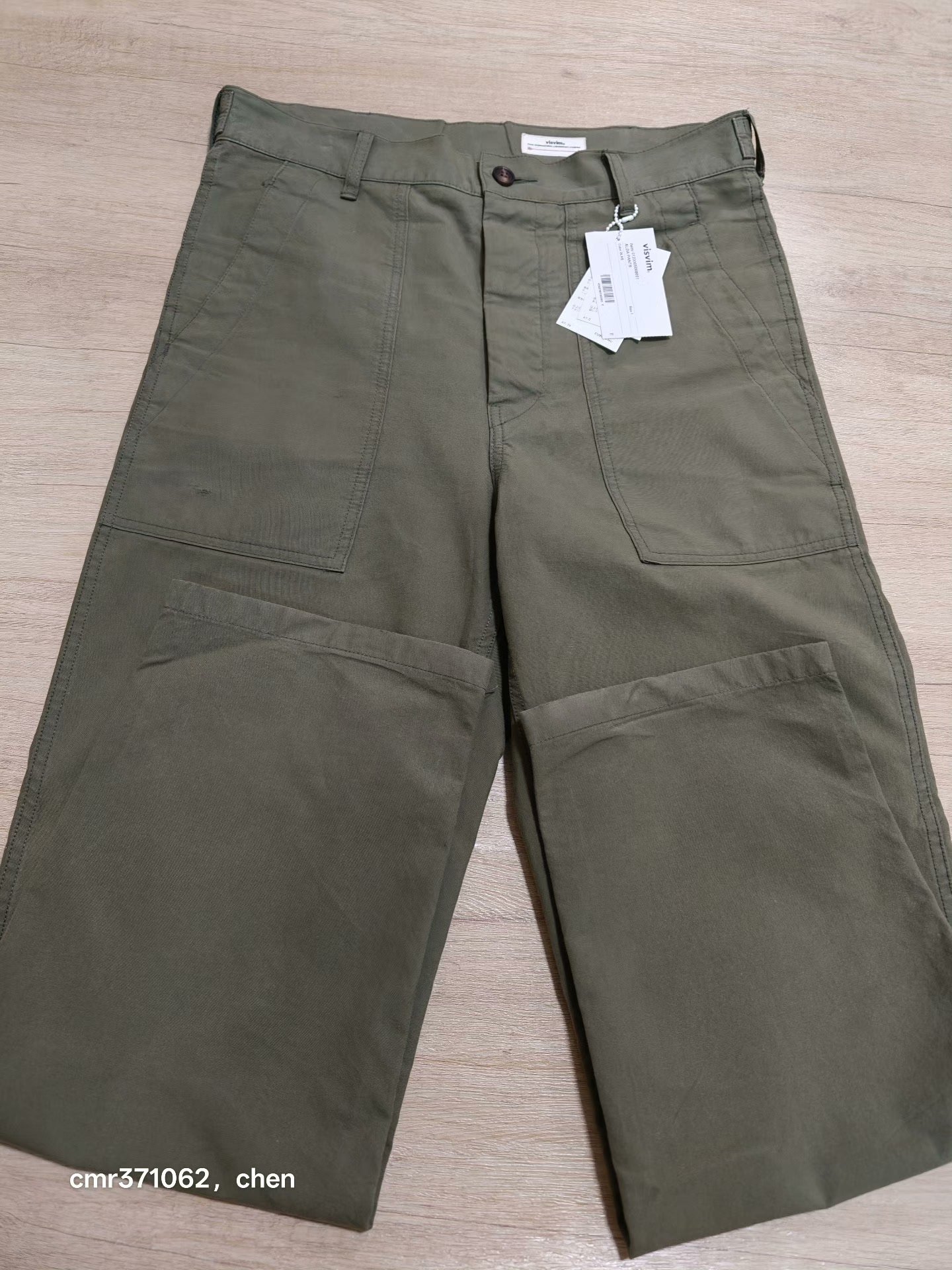 VISVIM 23SS SPOT ALDA PANTS — back