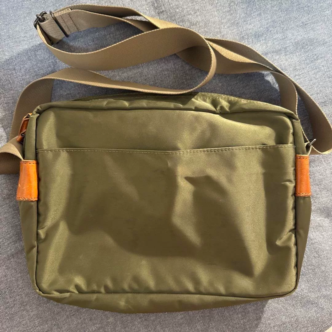 Porter Olive Green Crossbody Bag — front