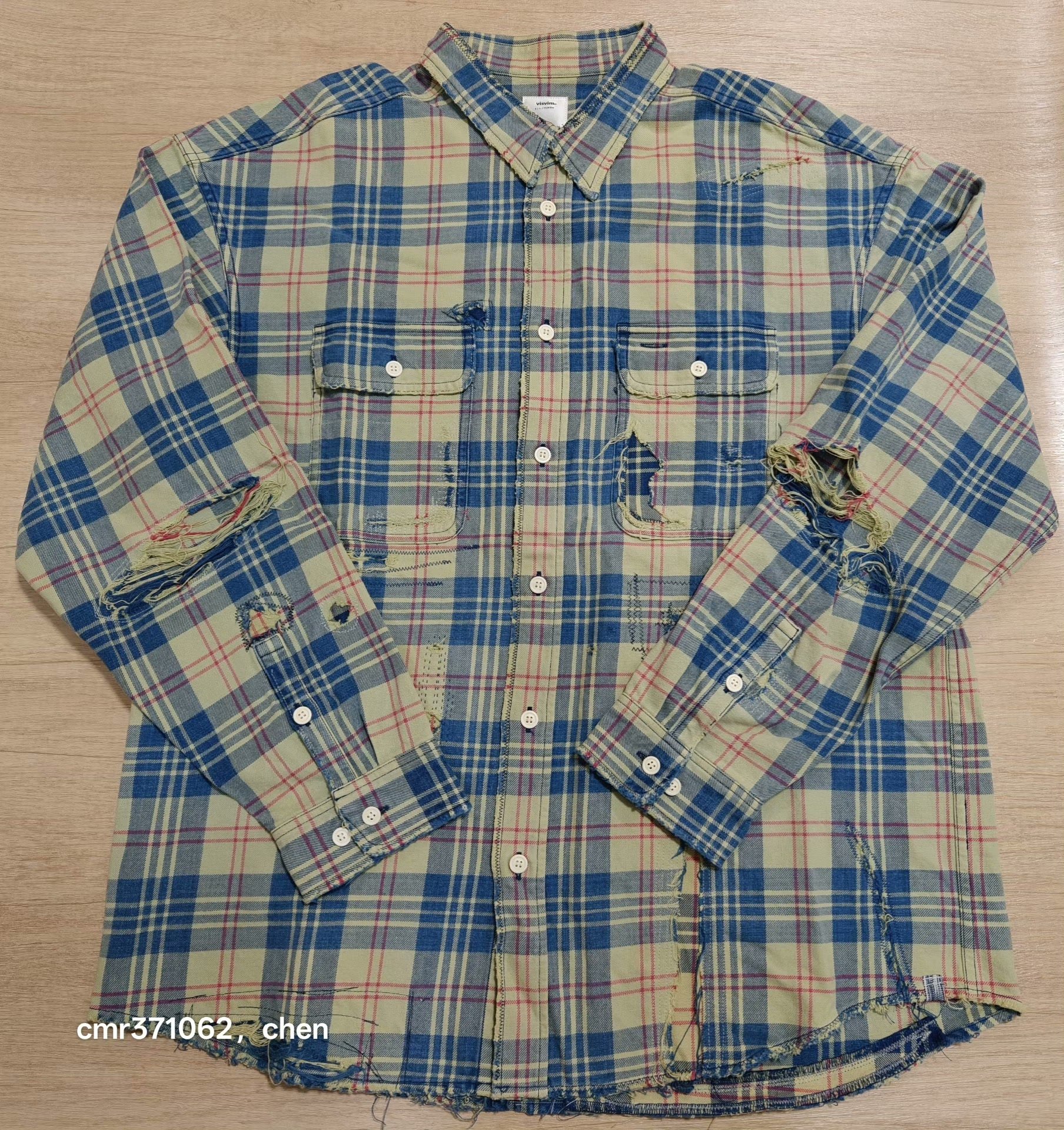 VISVIM 21AW LUMBER CHECK L/S