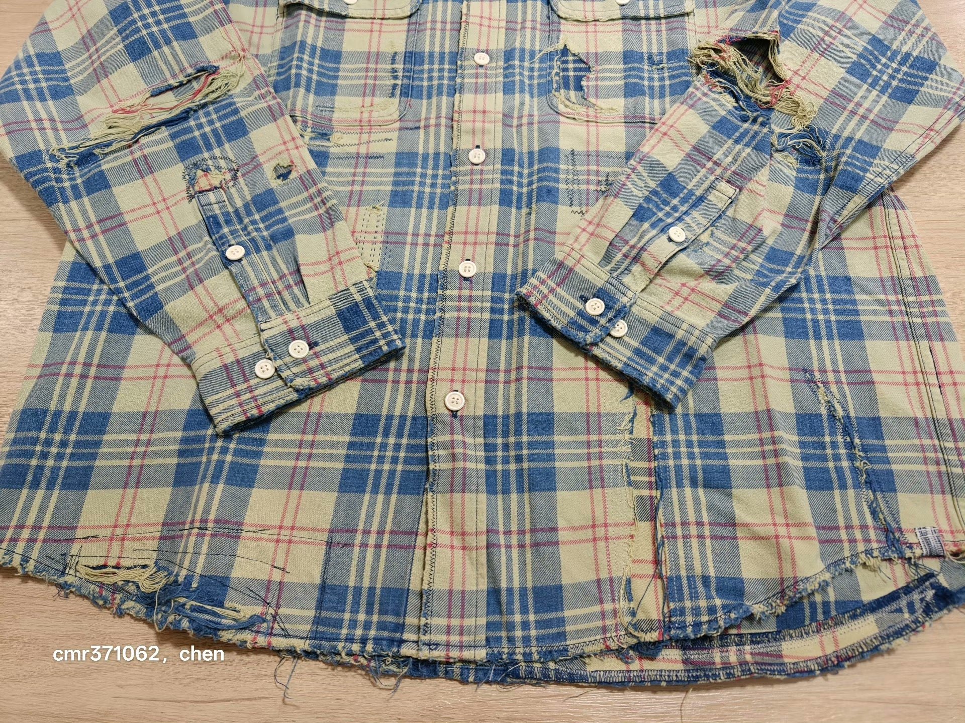 VISVIM 21AW LUMBER CHECK L/S — detail