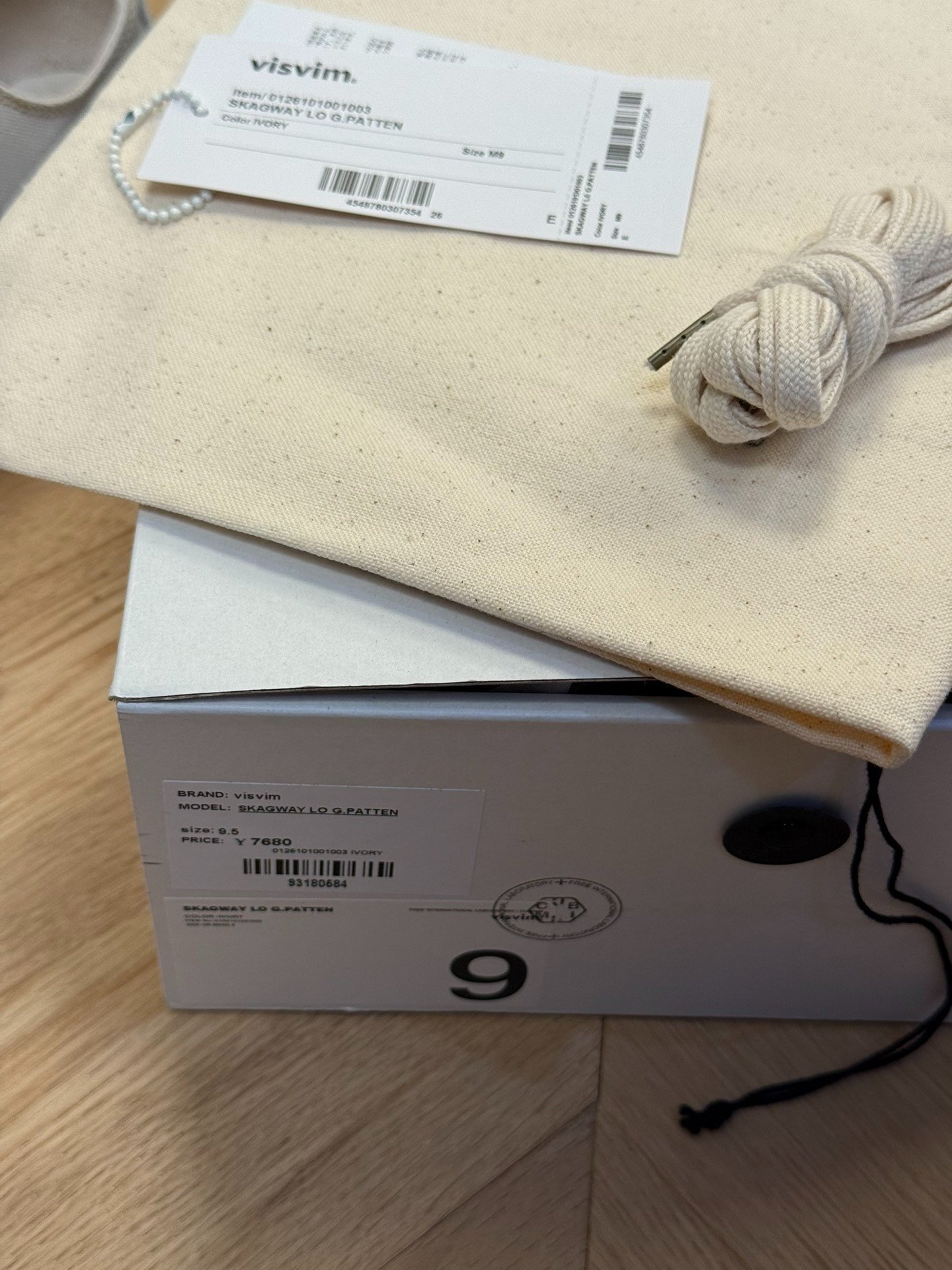 VISVIM 26SS SKAGWAY LO G.PATTEN — label