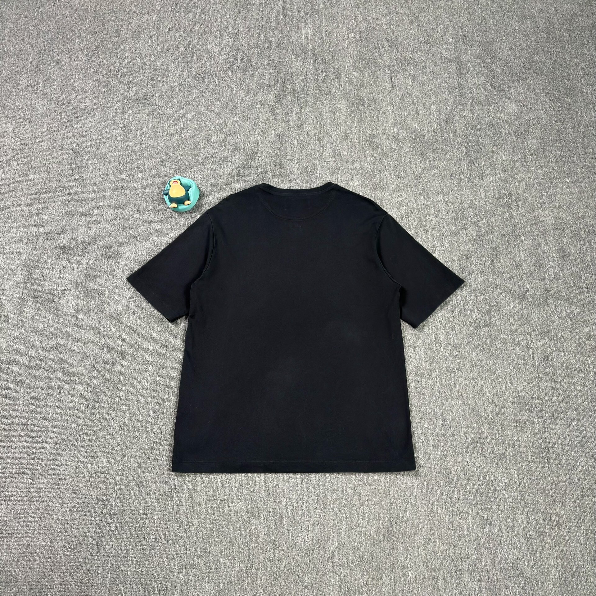 Prada Triangular Logo Black Short-Sleeve Shirt — front