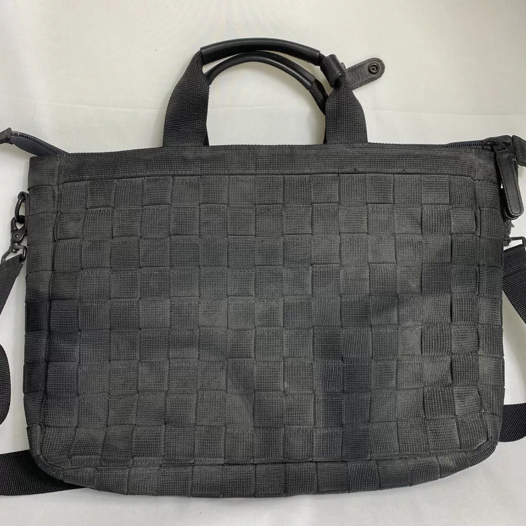 Porter Yoshida 2way Woven Business Shoulder Bag — front