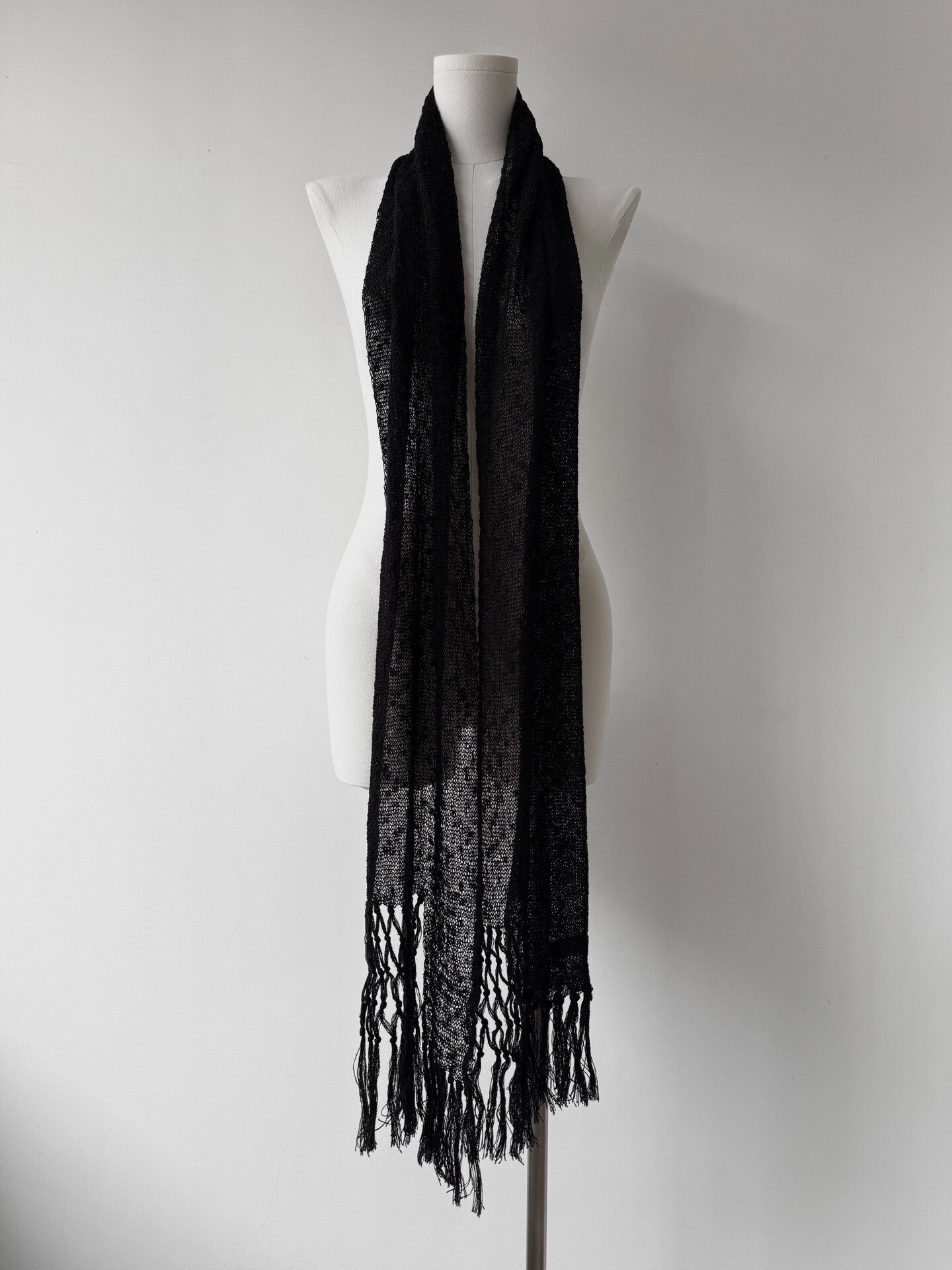 Yohji Yamamoto Y's Men's Fringe Scarf