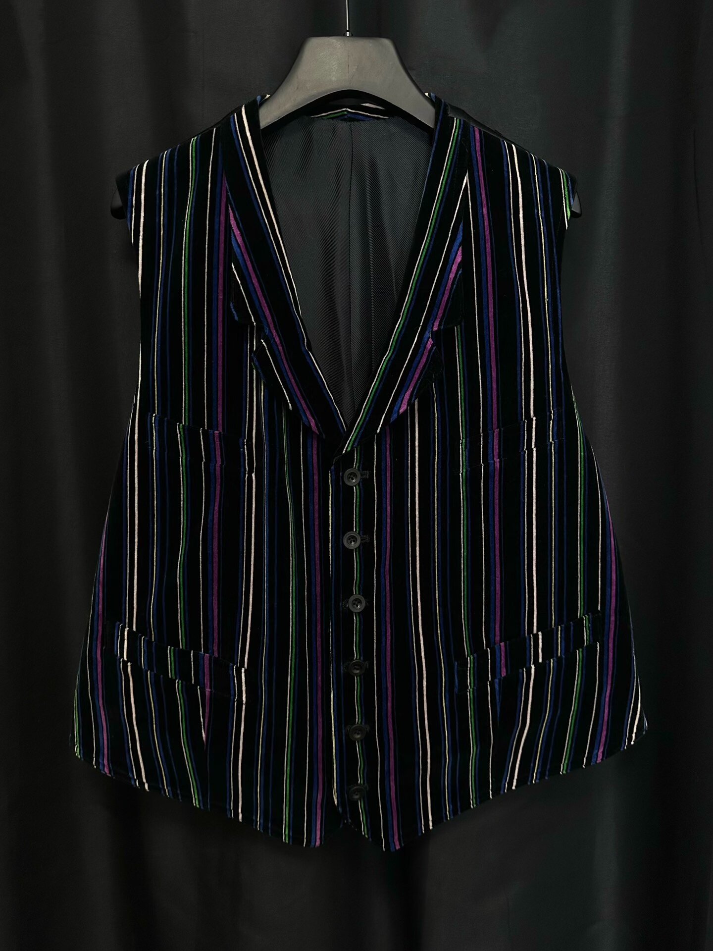 Yohji Yamamoto 93AW Wenders Velvet Silk Vest