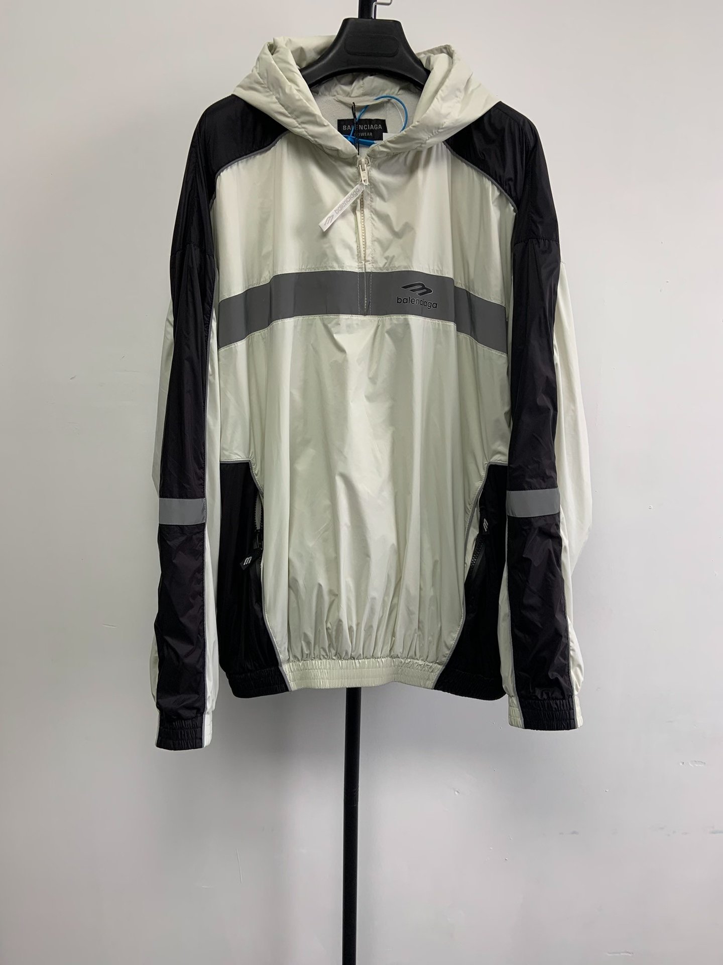 Balenciaga Half-Zip Hoodie