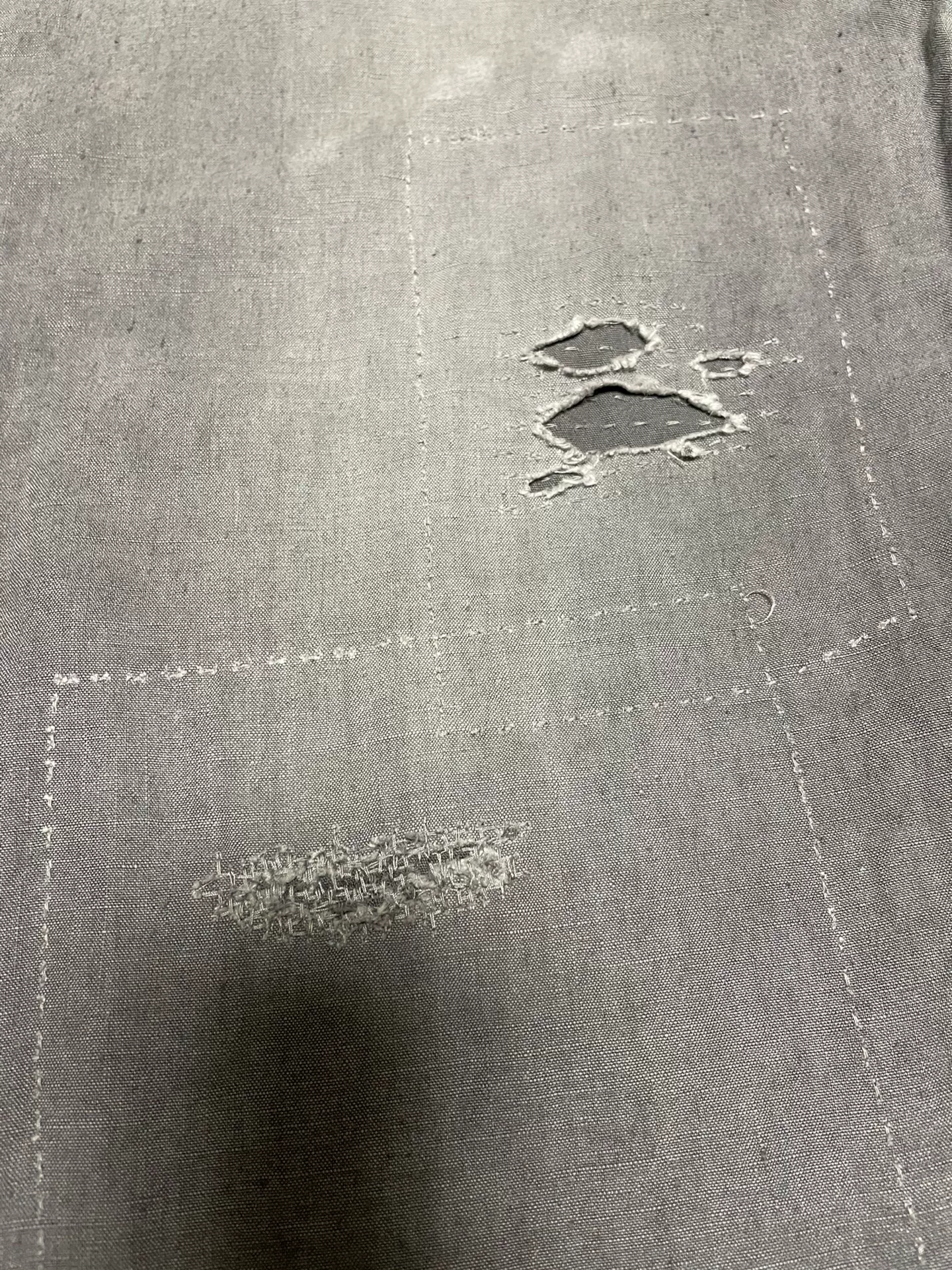 VISVIM ICT CHINO PANTS CRASH — detail