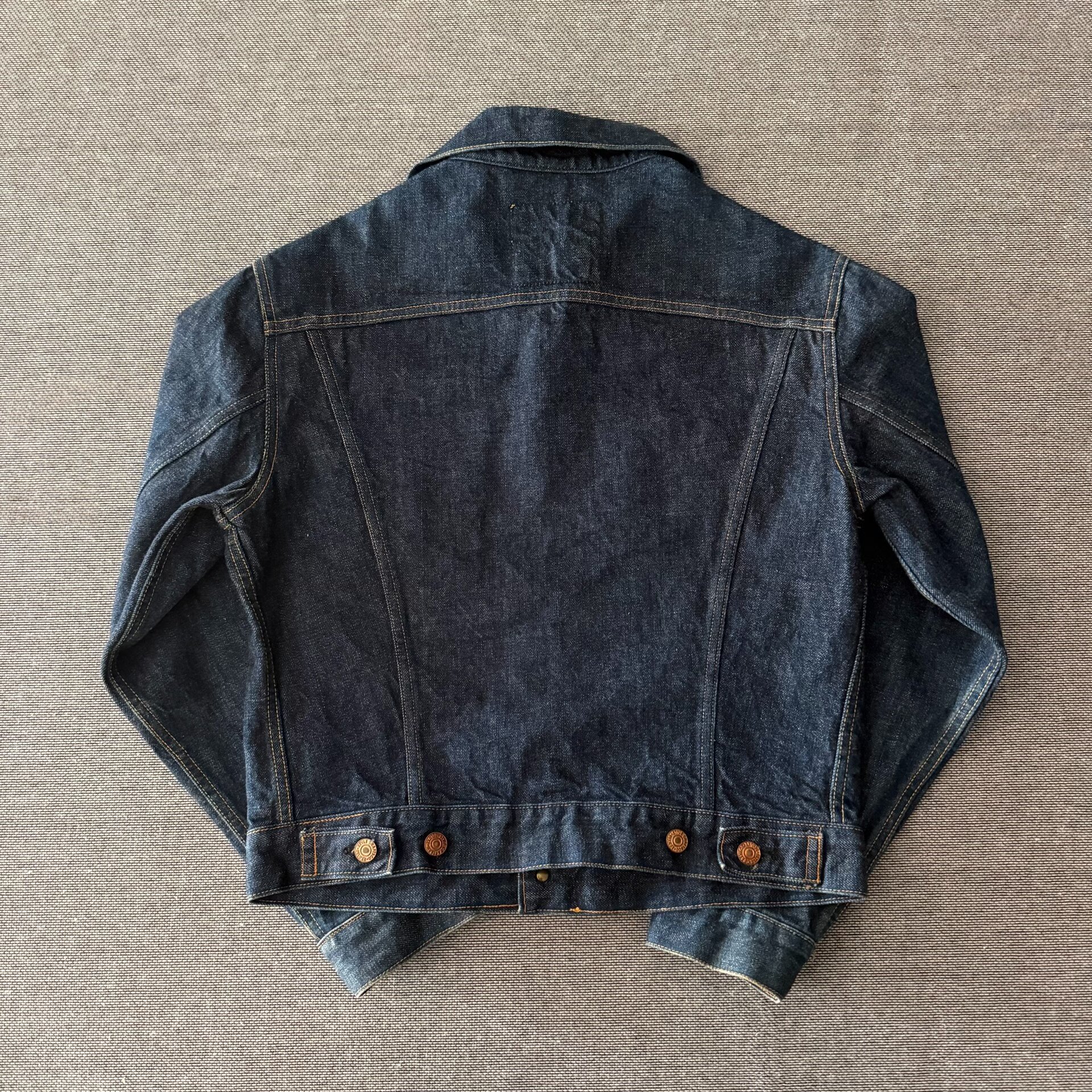 Evisu Lot1557 Early Bison Denim Jacket — front