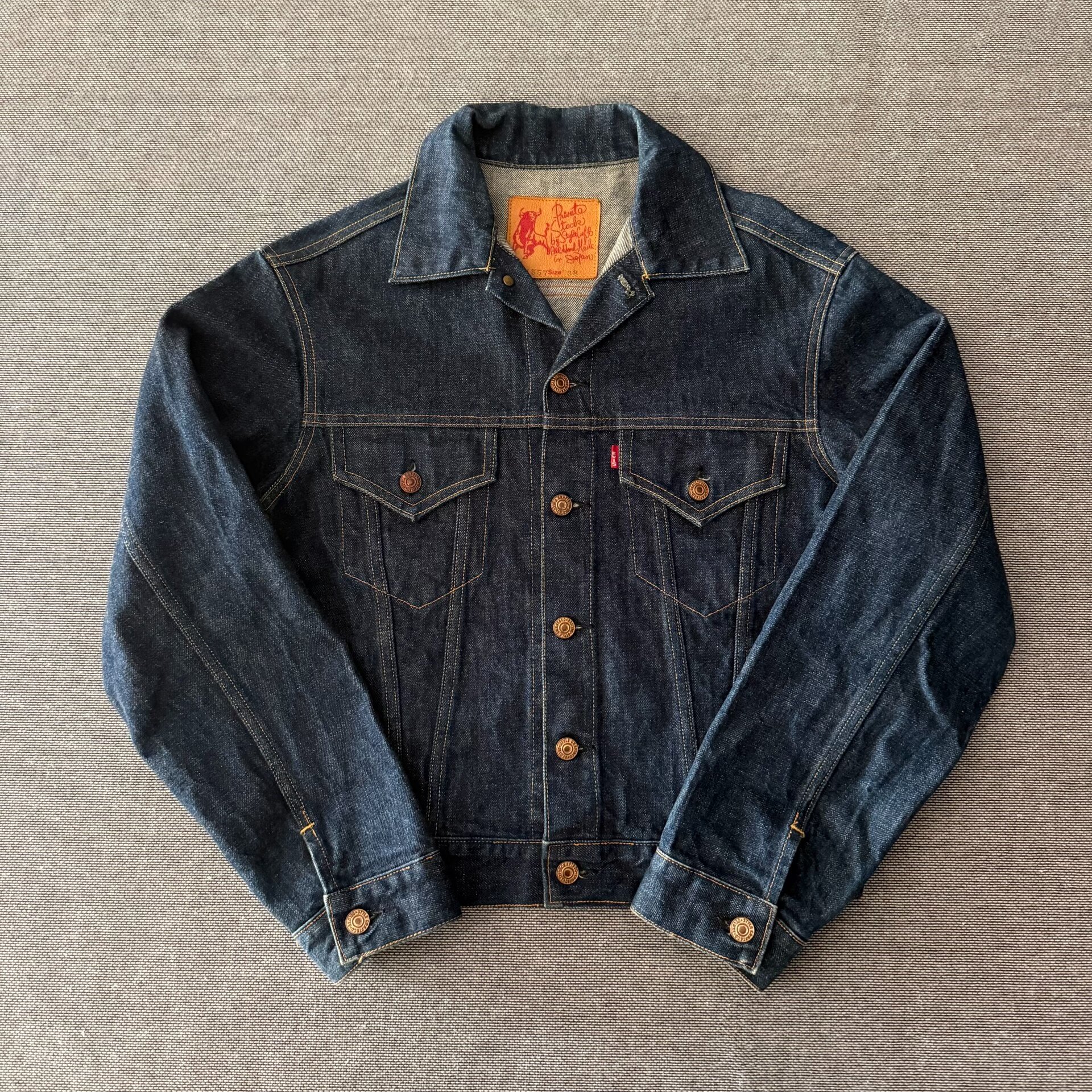 Evisu Lot1557 Early Bison Denim Jacket