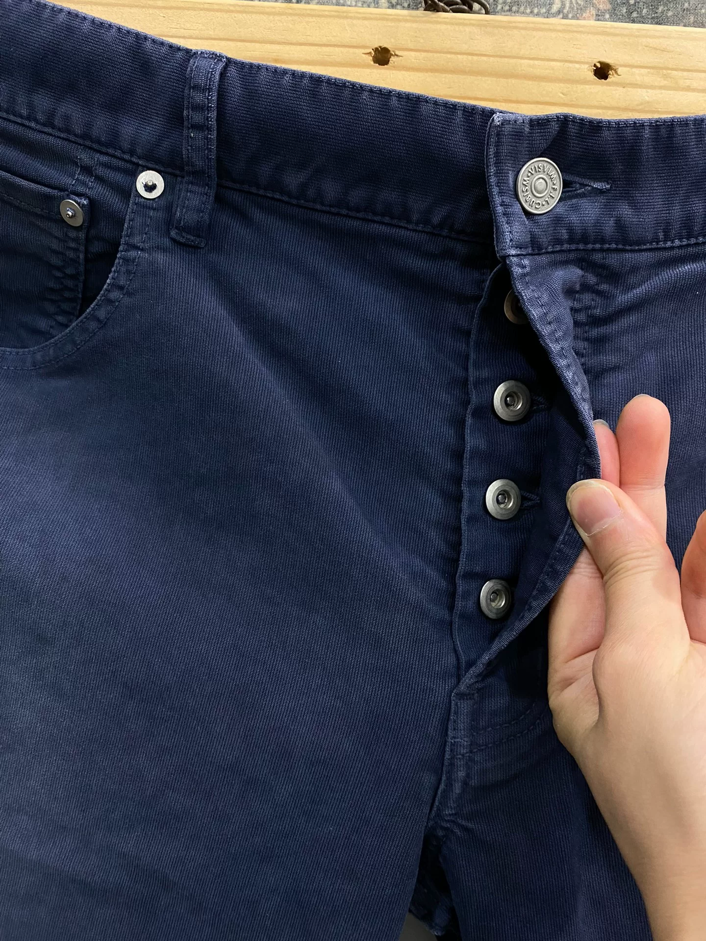 VISVIM 21SS g.cord FLUXUS 01 SLIM — detail