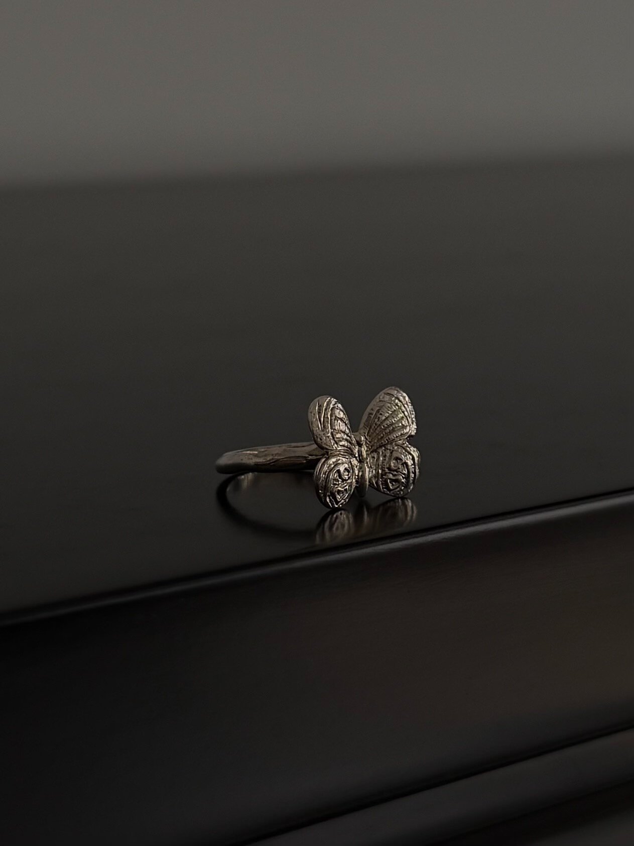 Jean Paul Gaultier Archive Butterfly Ring — detail