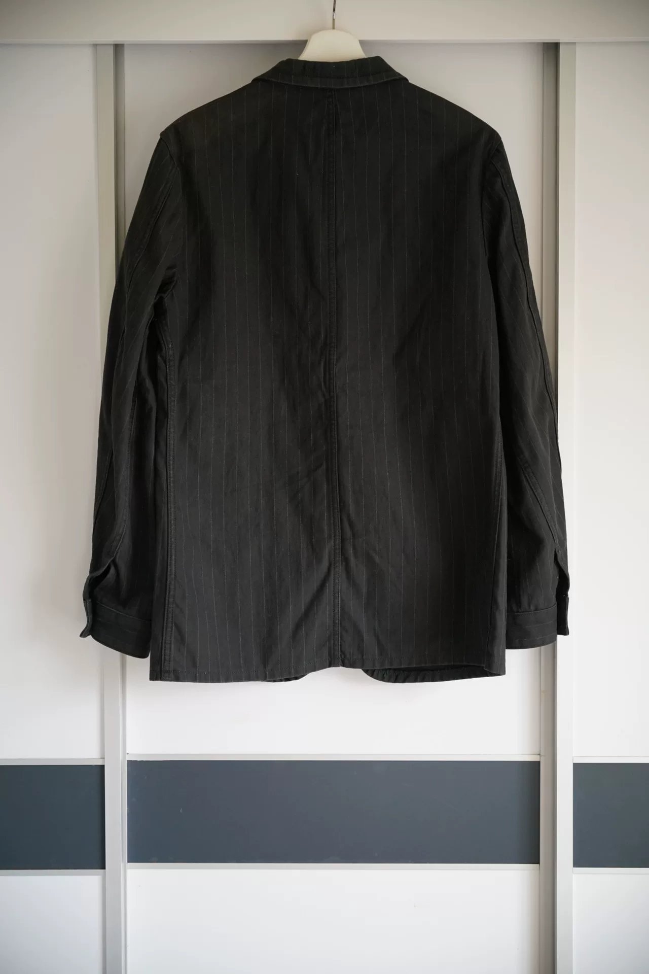 Comme des Garcons 04ss Striped Zip Blazer — front