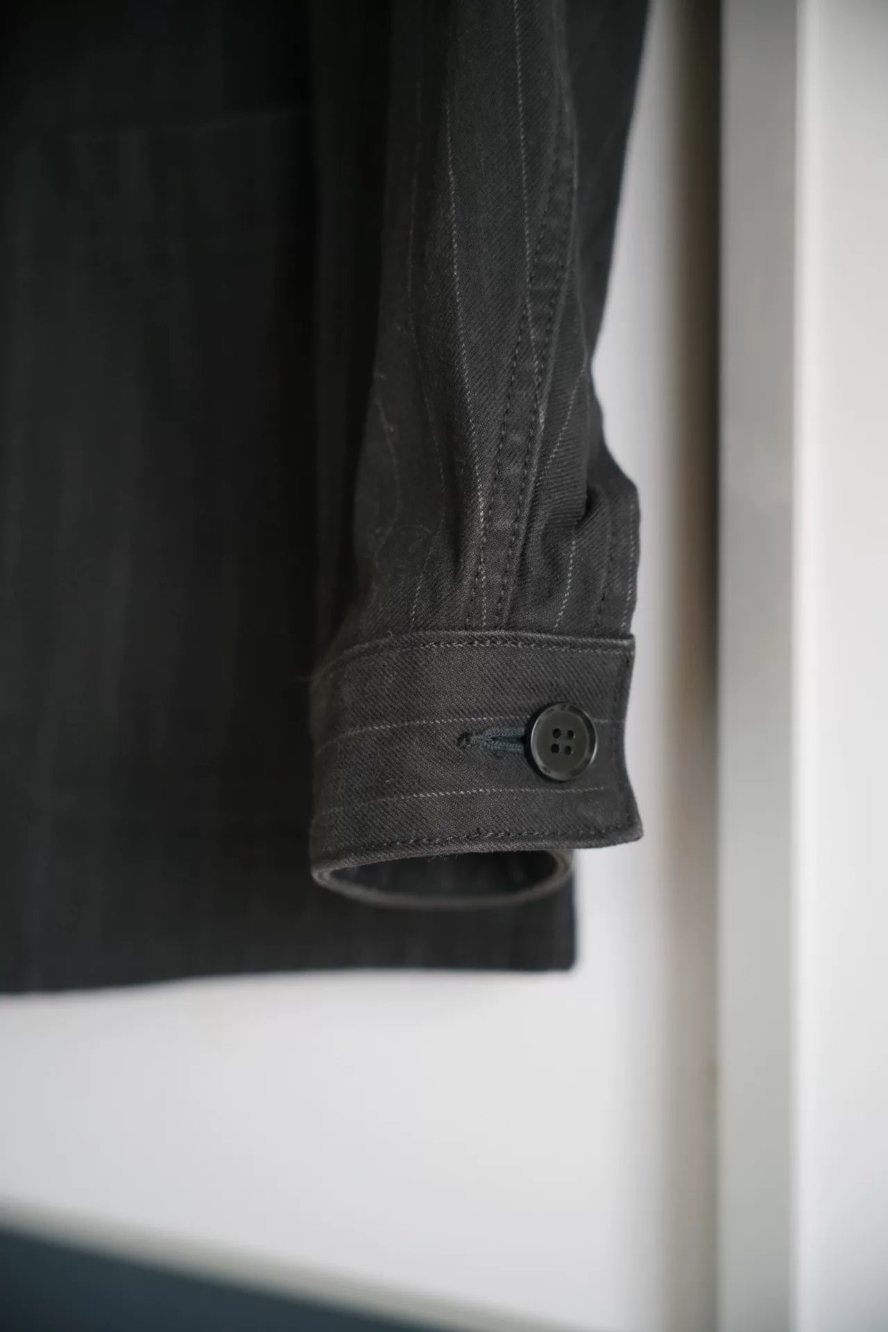 Comme des Garcons 04ss Striped Zip Blazer — label