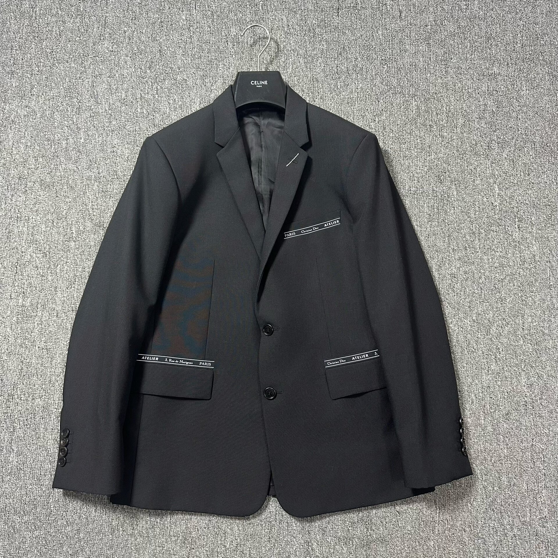 Dior Atelier Black Suit Jacket