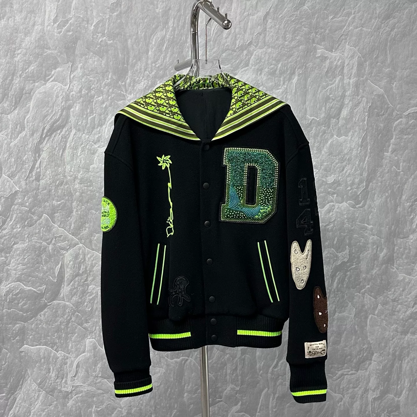 Louis Vuitton SS26 Ski Logo Wool Sweater